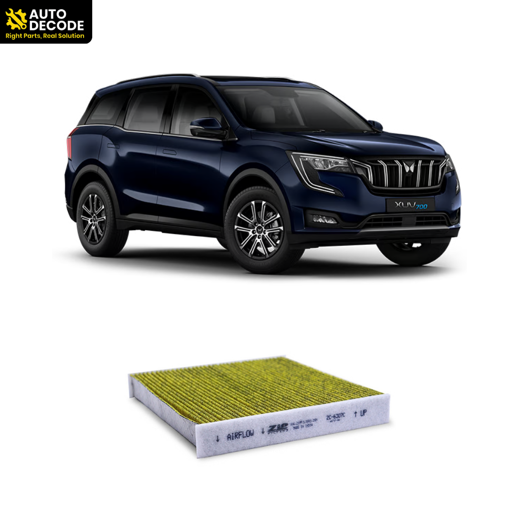 Activated Carbon Cabin Air Filter For Mahindra XUV700 | Zip Filters