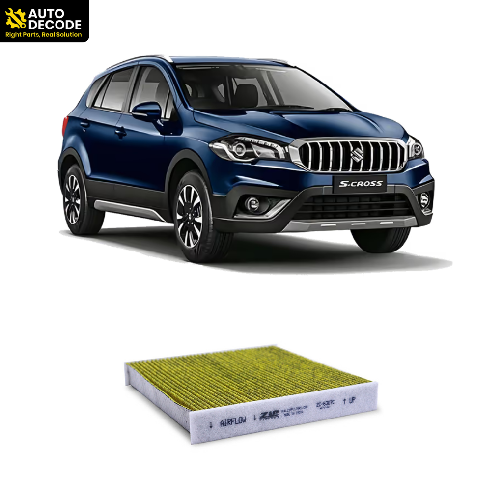 Activated Carbon Cabin Air Filter For Maruti Suzuki Cars | Zip Filters