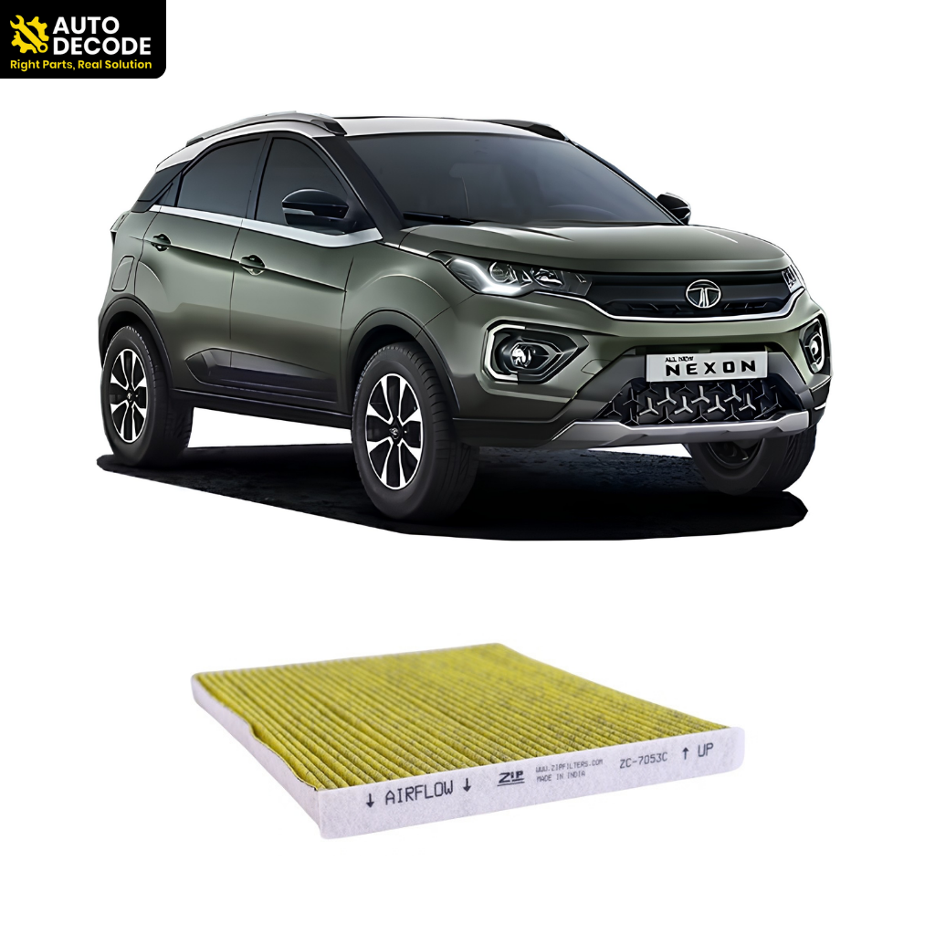 Activated Carbon Cabin Air Filter For Tata Nexon Type 2 | Zip Filters