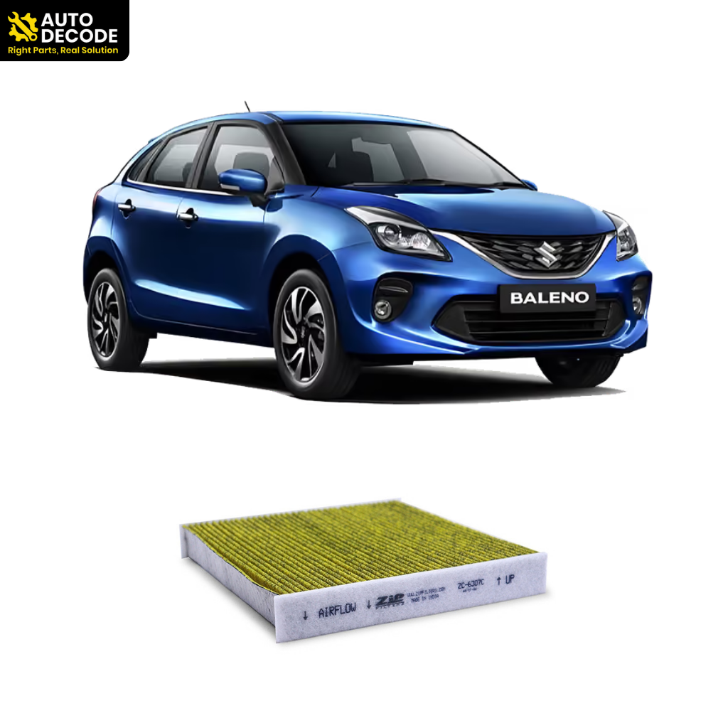 Activated Carbon Cabin Air Filter for Maruti Suzuki Cars | Zip Filters