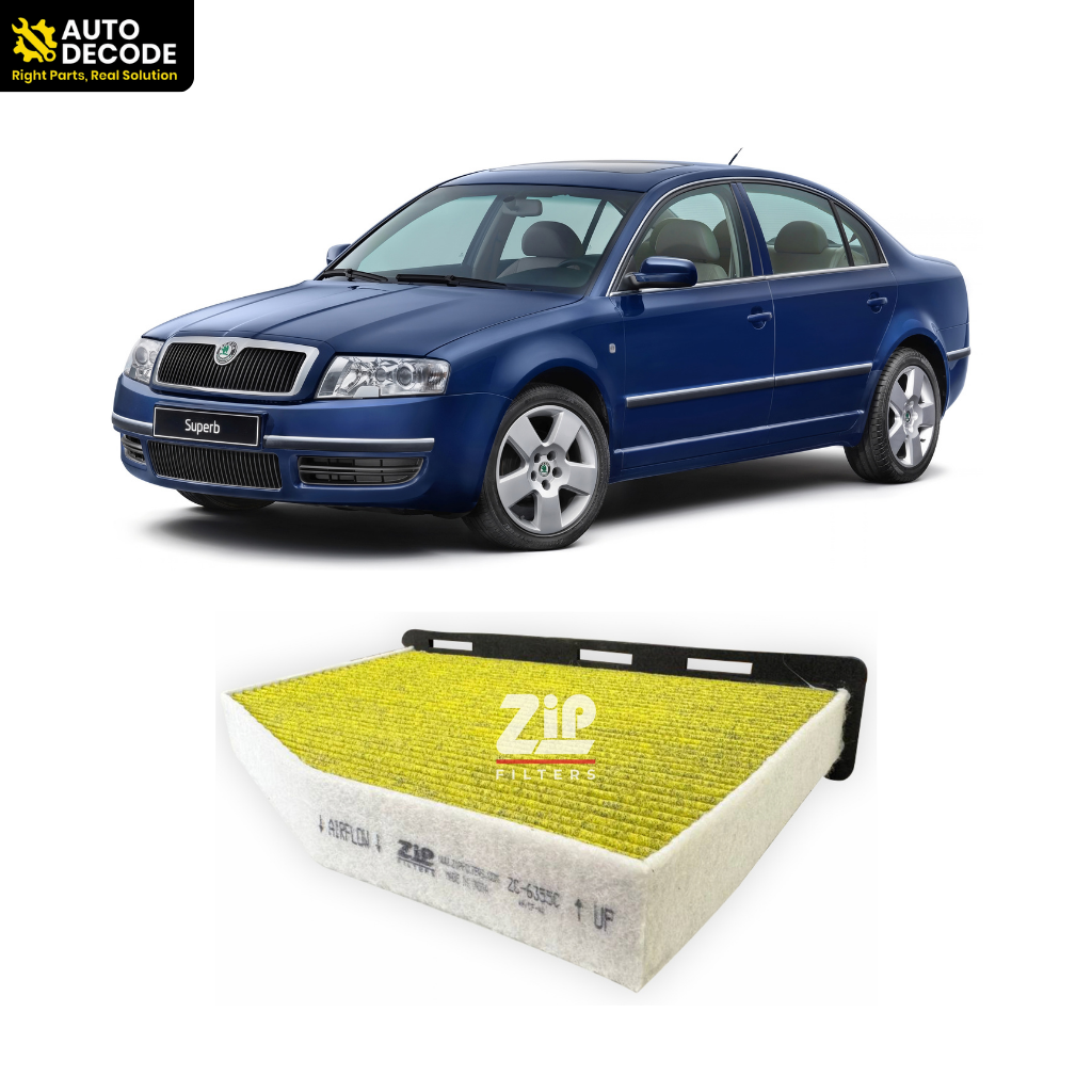 Activated Carbon Cabin Air Filter for Skoda, Audi & VW | Zip Filters