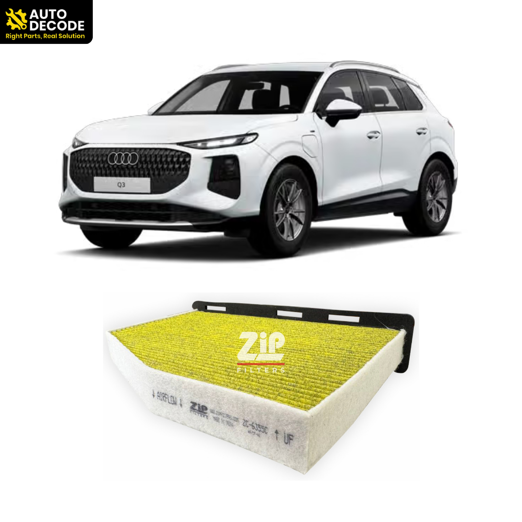 Activated Carbon Cabin Air Filter for Skoda, Audi & VW | Zip Filters