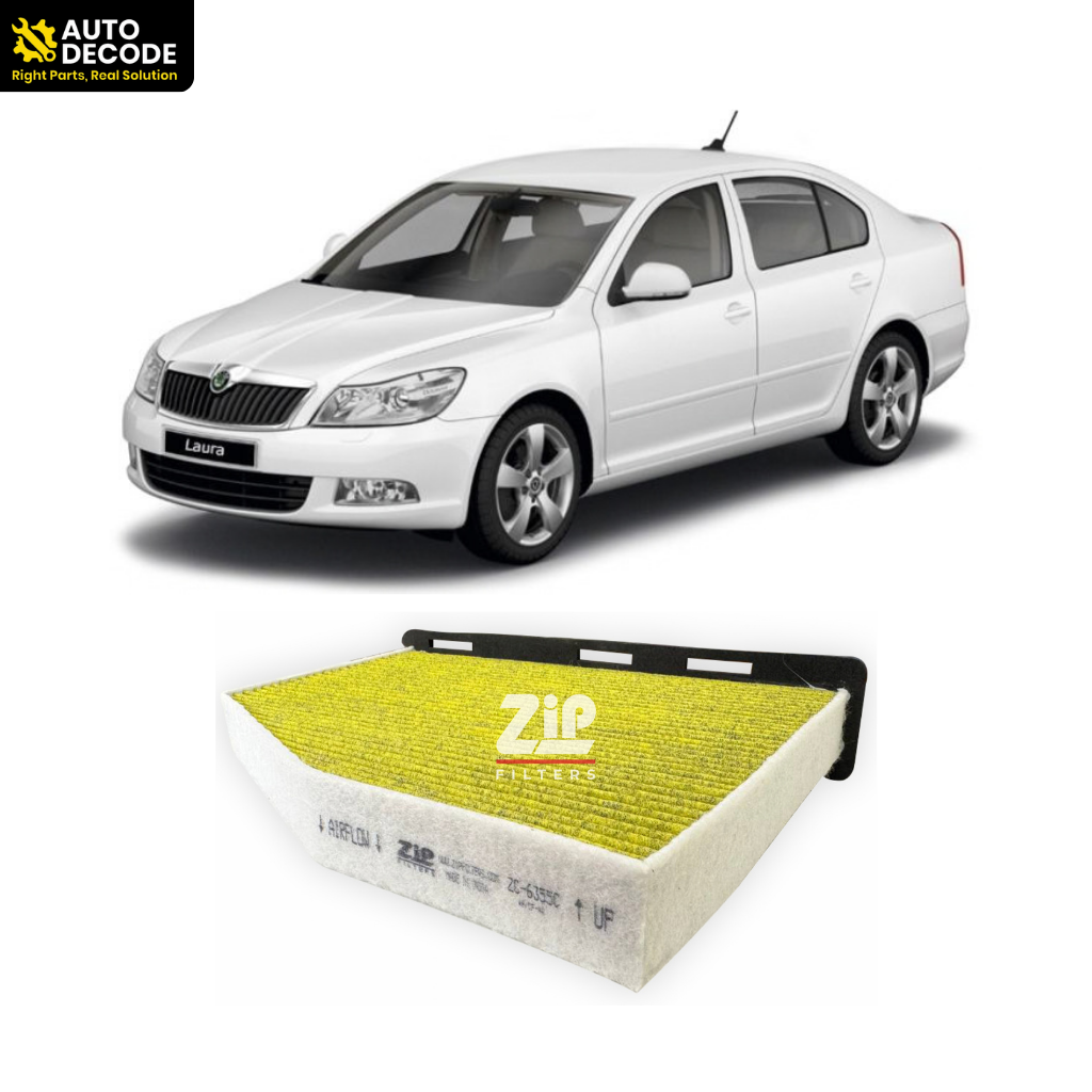 Activated Carbon Cabin Air Filter for Skoda, Audi & VW | Zip Filters