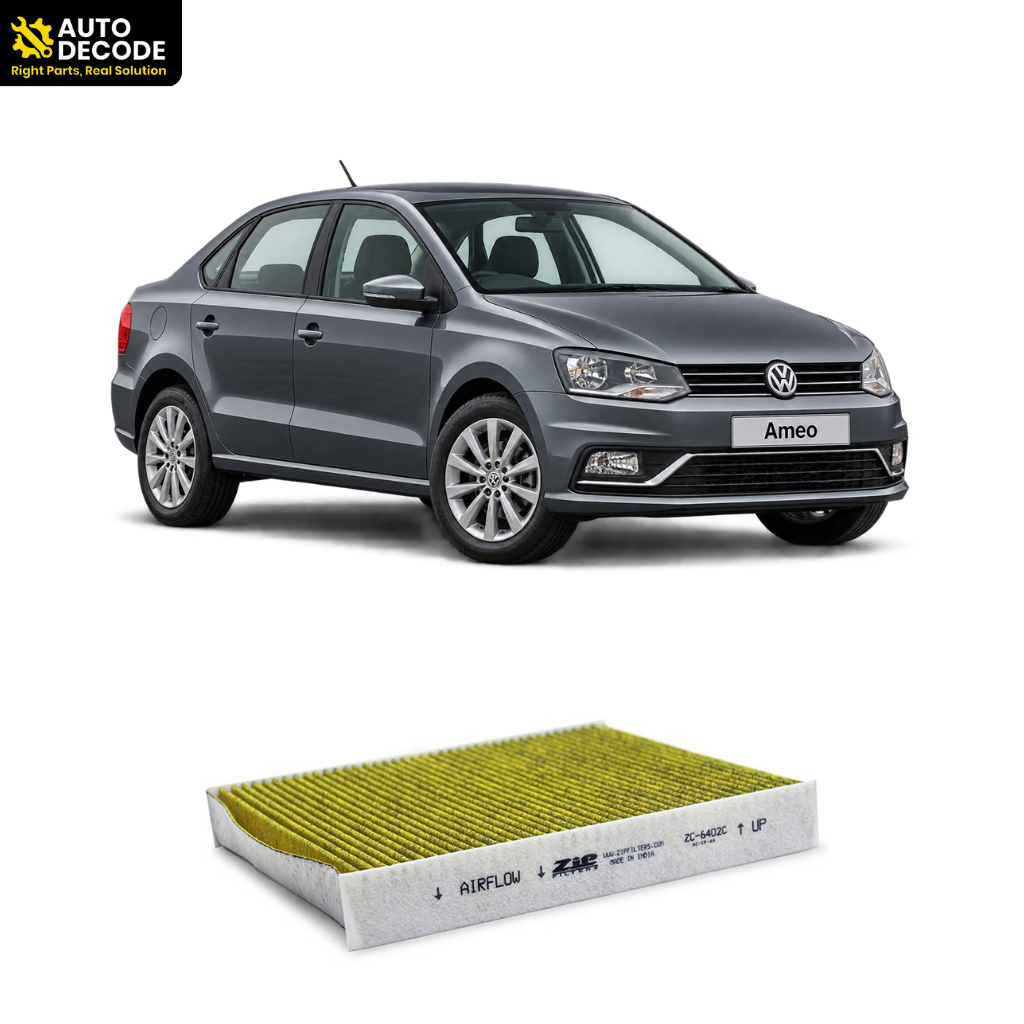 Activated Carbon Cabin Air Filter for Volkswagen & Skoda | Zip Filters