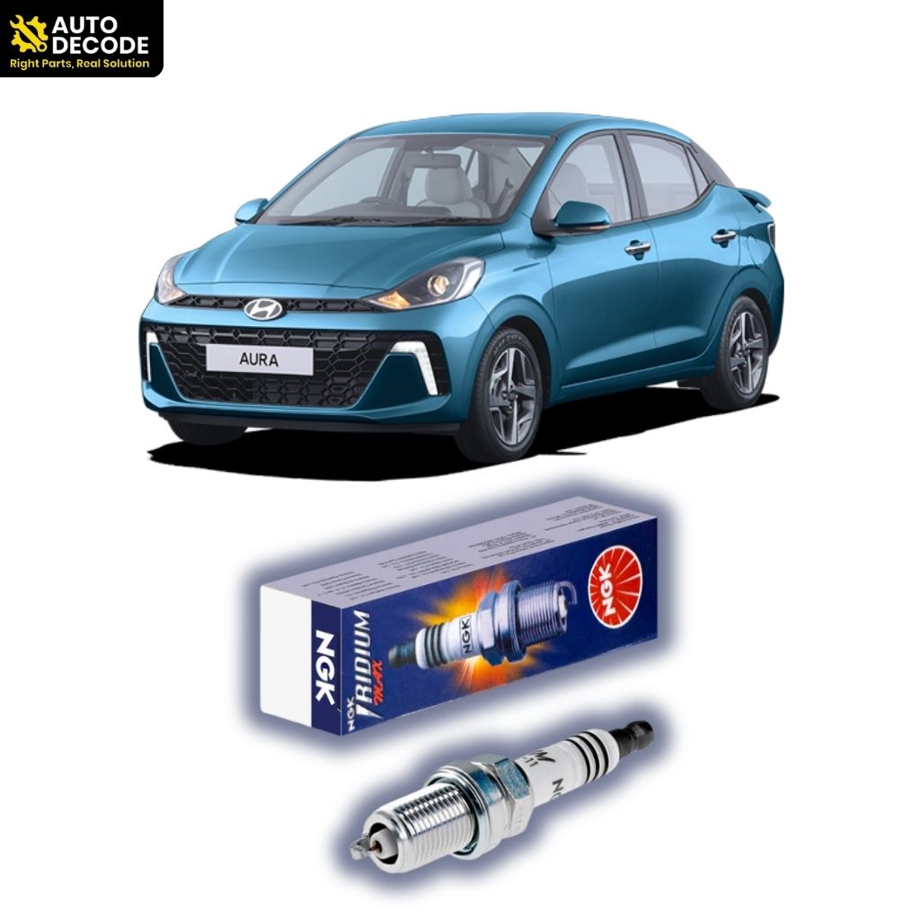 NGK LKR7BIX-P Iridium Spark Plug for Hyundai 1.2L Kappa | Grand i10, Nios, Xcent, i20 & Aura