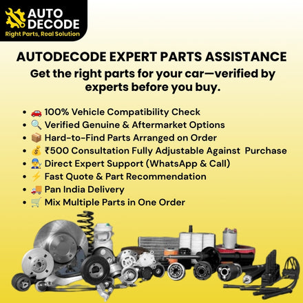Auto Decode Personalized Car Parts Order Service ₹500 VIN Compatibility & Expert Consultation India