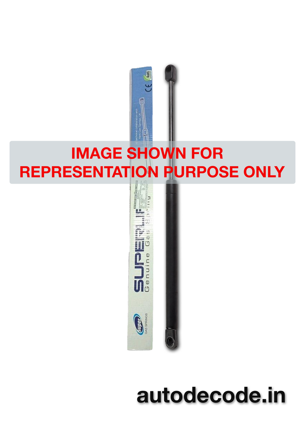 Boot Gas Struts for Hyundai Santro Xing | Dicky Lift Support | Set of 2