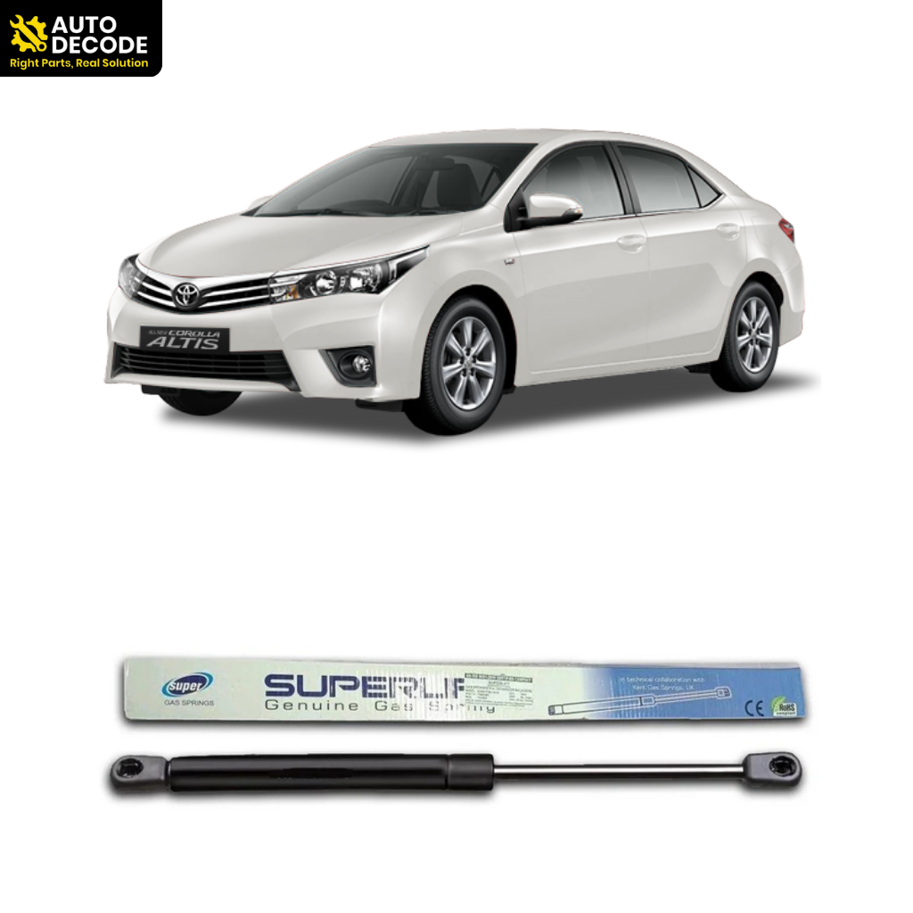Bonnet Gas Struts for Toyota Corolla Altis New Model Set of 2 | Hood Lift Support | Superlift