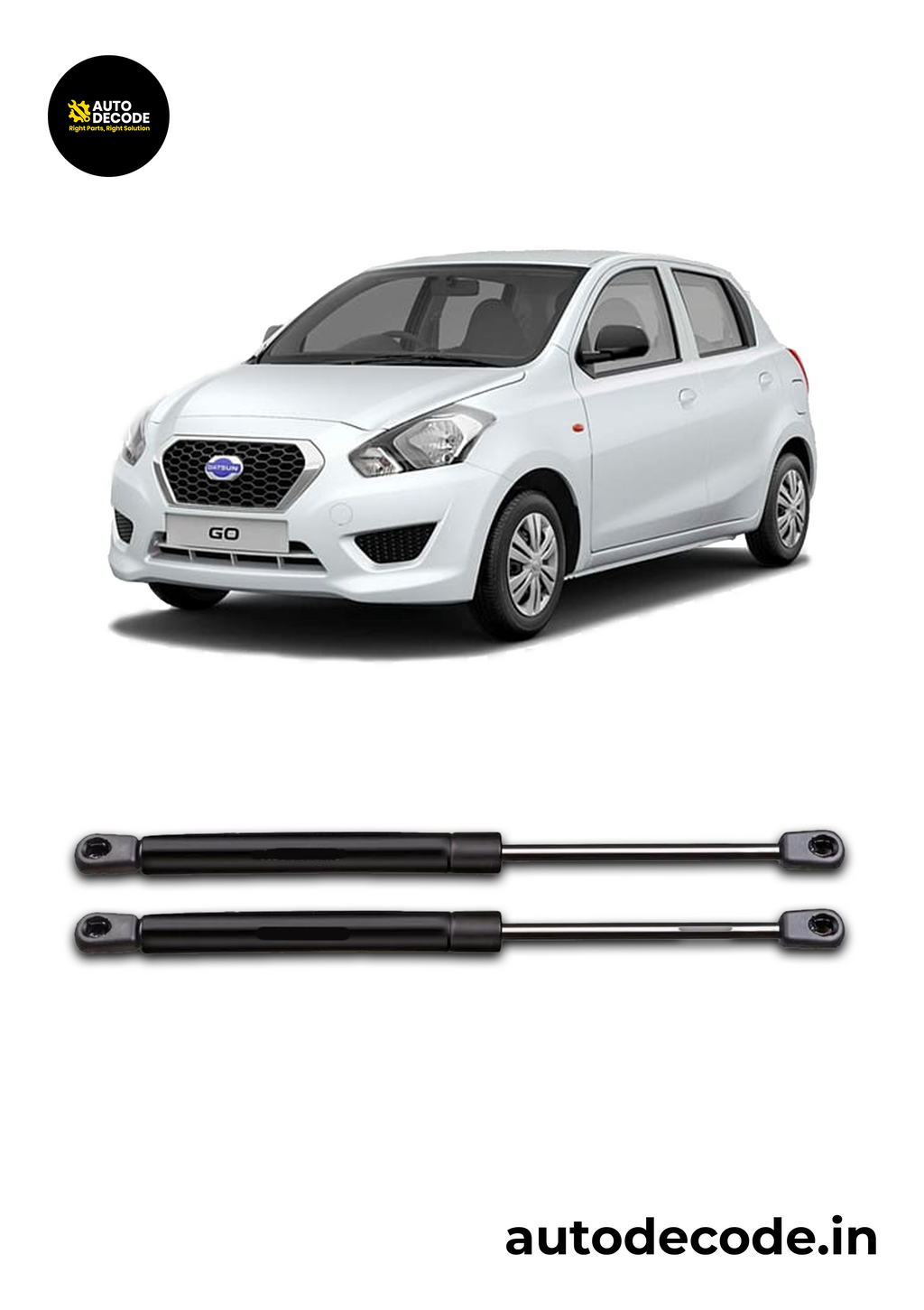 Boot Gas Struts for Datsun GO | Dicky Lift Support | Set of 2