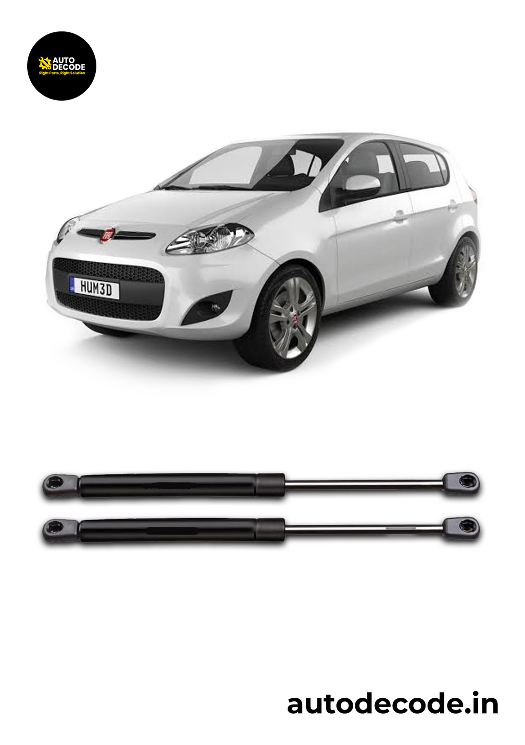 Boot Gas Struts for Fiat Palio | Dicky Lift Support | Set of 2