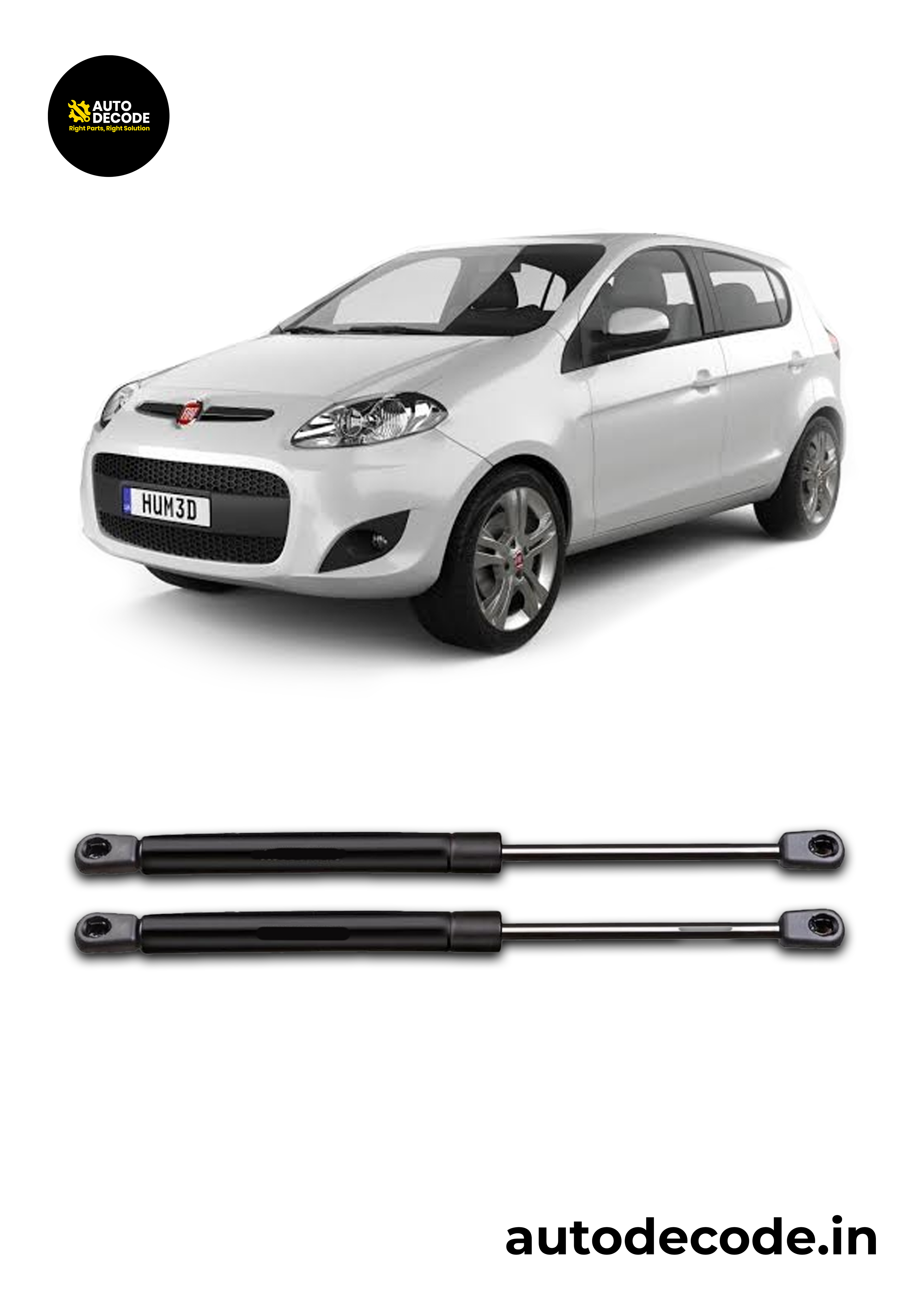 Boot Gas Struts for Fiat Palio | Dicky Lift Support | Set of 2