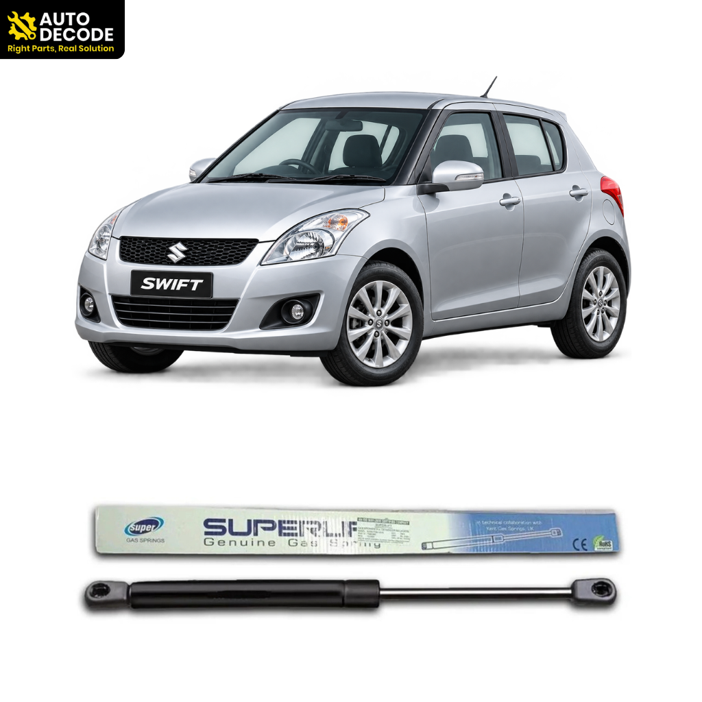 Boot Gas Struts For Maruti Suzuki Swift K-Series Set of 2 | Dicky Lift Support | Superlift