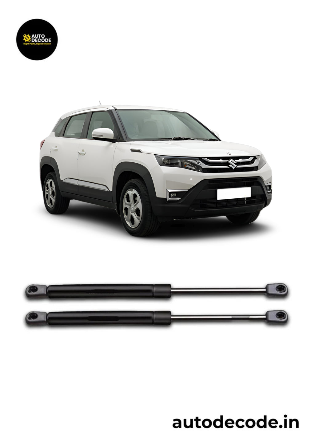 Boot Gas Struts for Maruti Brezza | Dicky Lift Support | Set of 2
