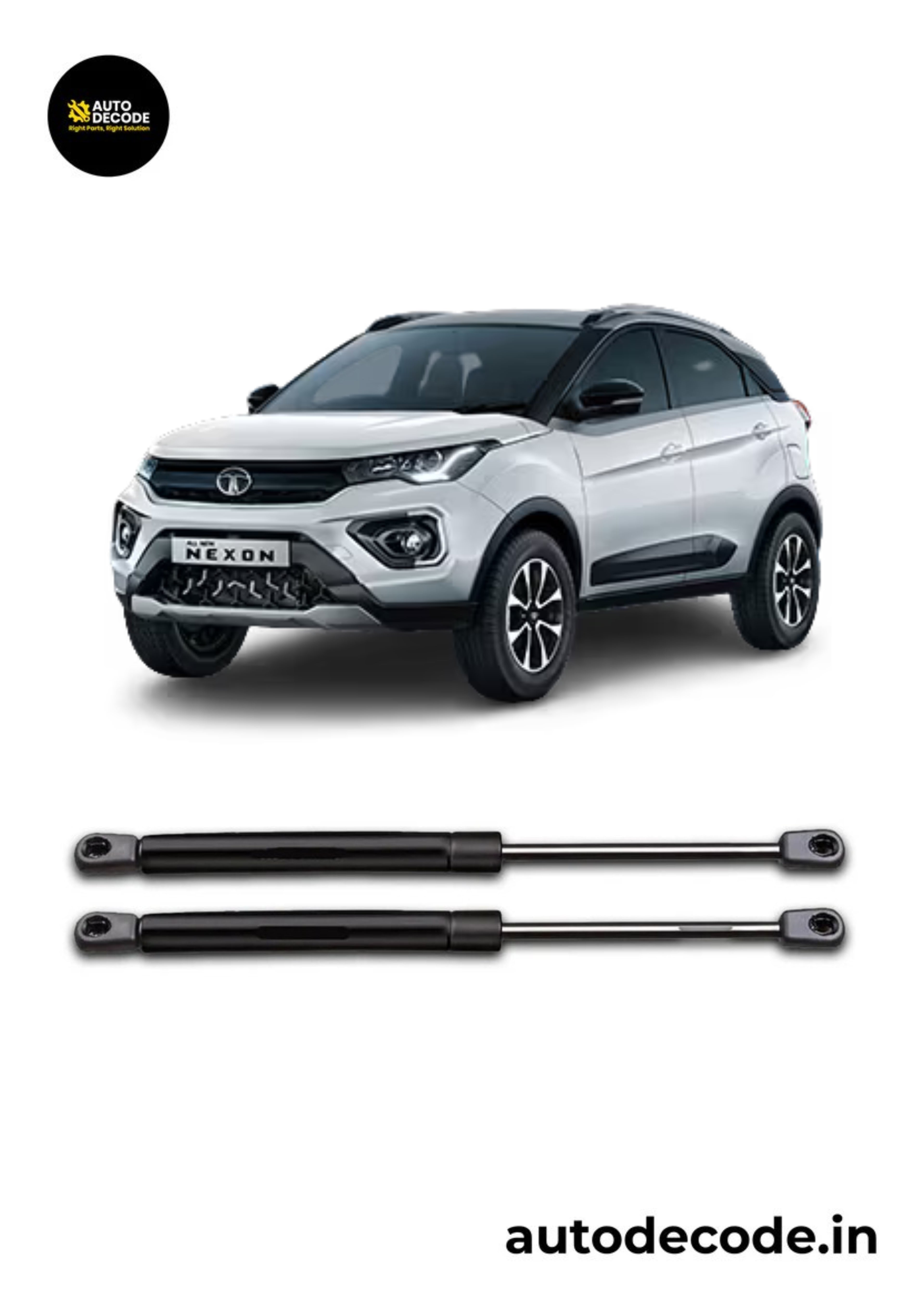 Boot Gas Struts for Tata Nexon | Dicky Lift Support | Set of 2