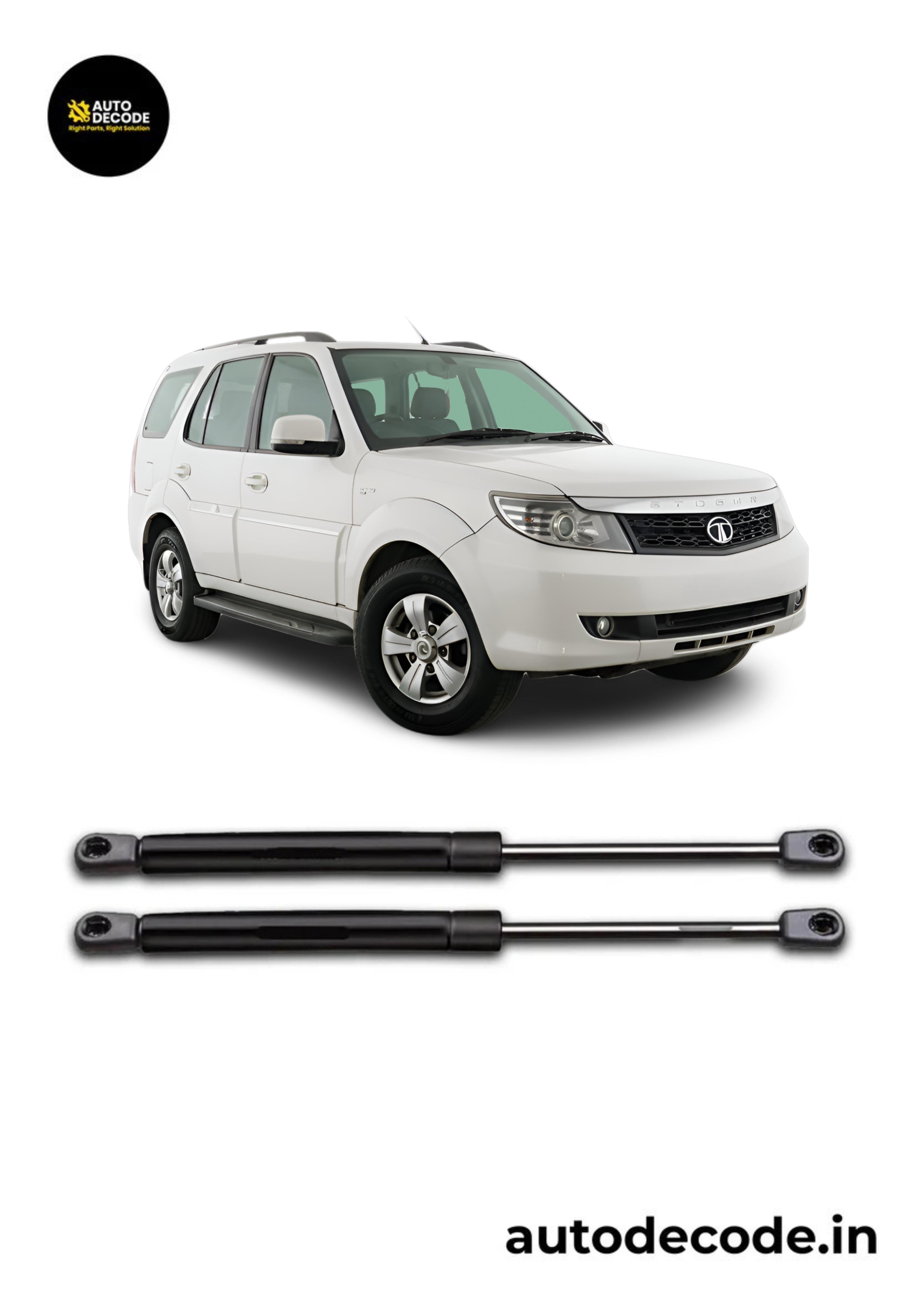 Boot Gas Struts for Tata Safari Storme | Dicky Lift Support | Set of 2