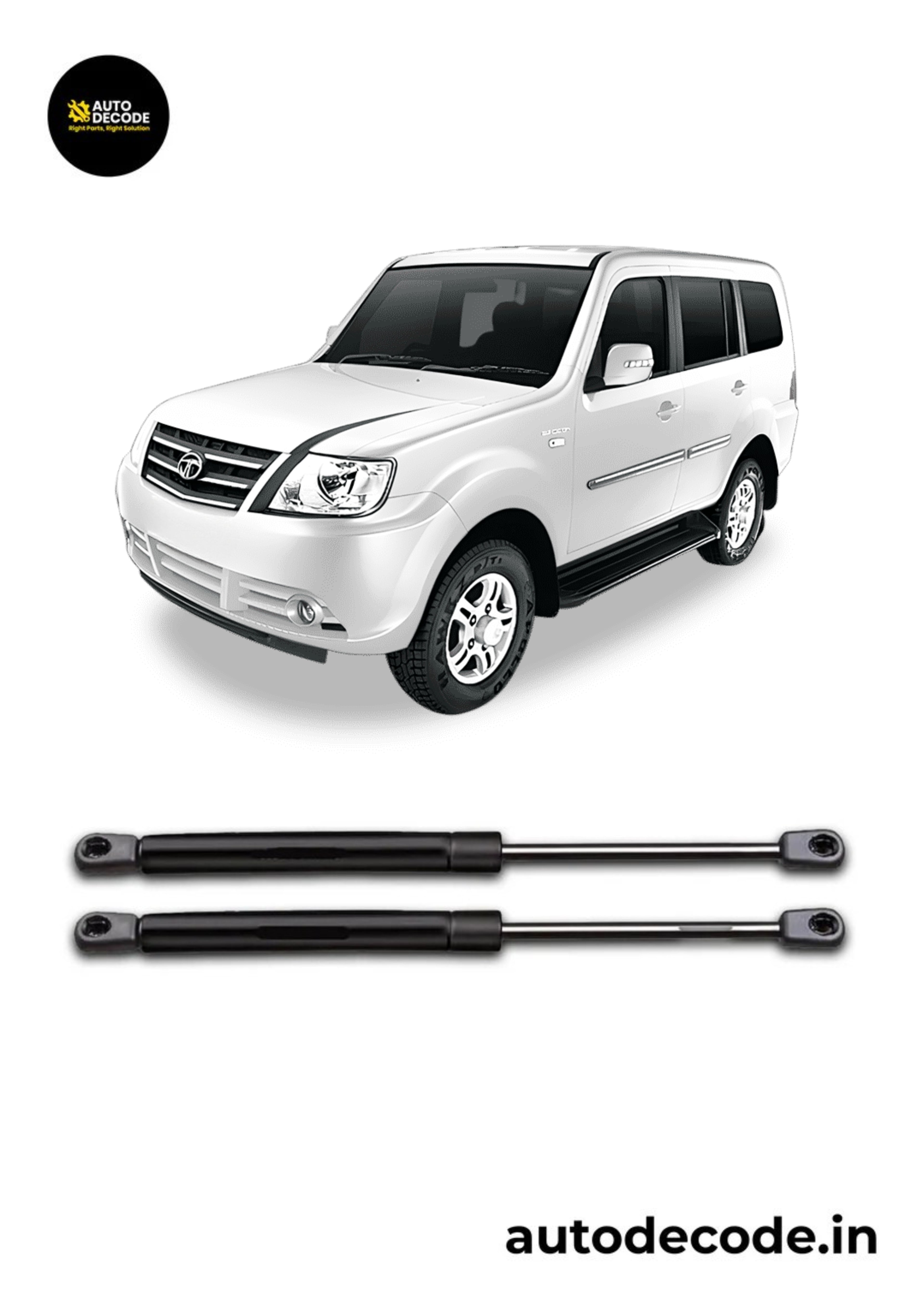 Boot Gas Struts for Tata Sumo Vista | Dicky Lift Support | Set of 2