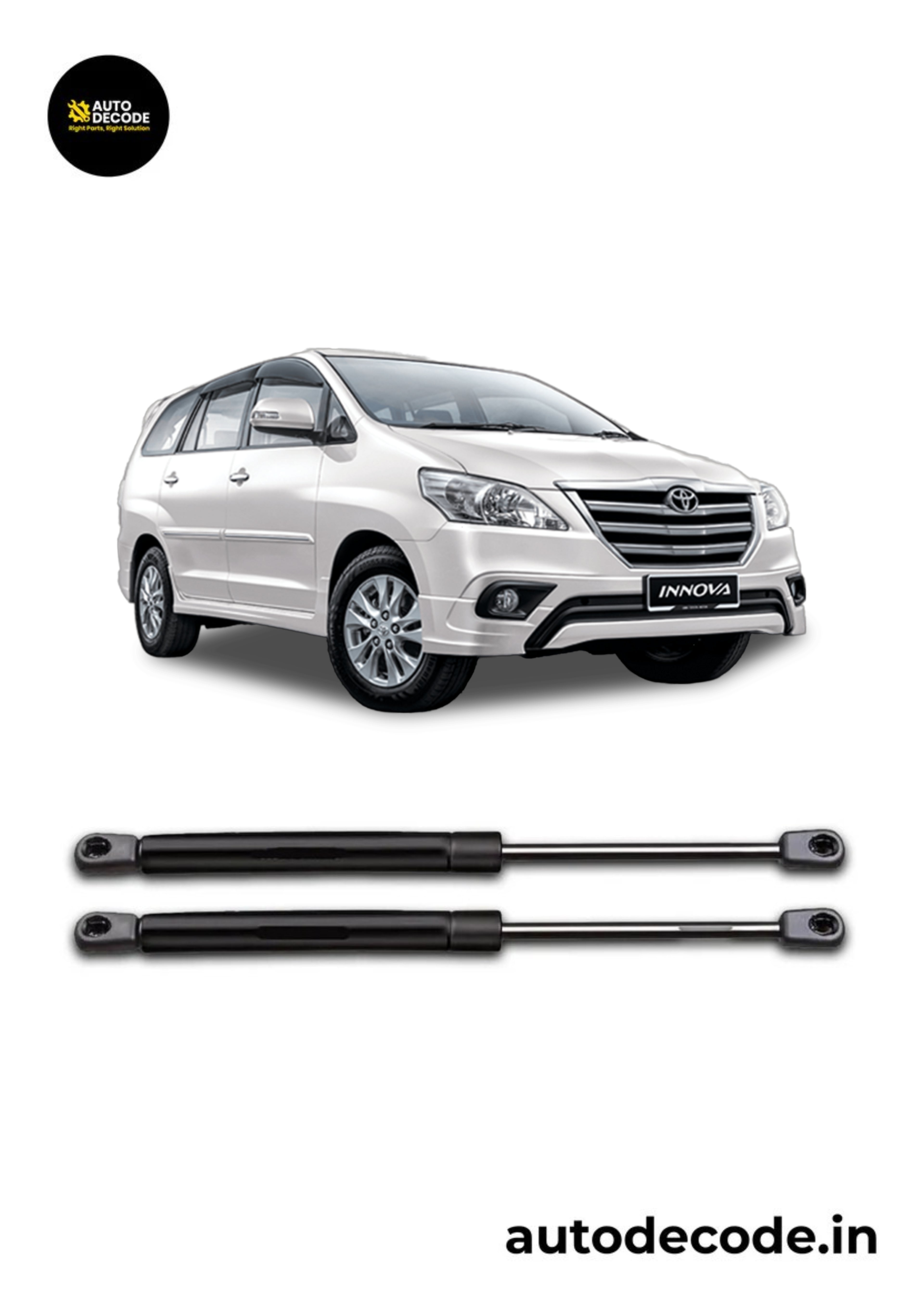 Boot Gas Struts for Toyota Innova | Dicky Lift Support | Set of 2