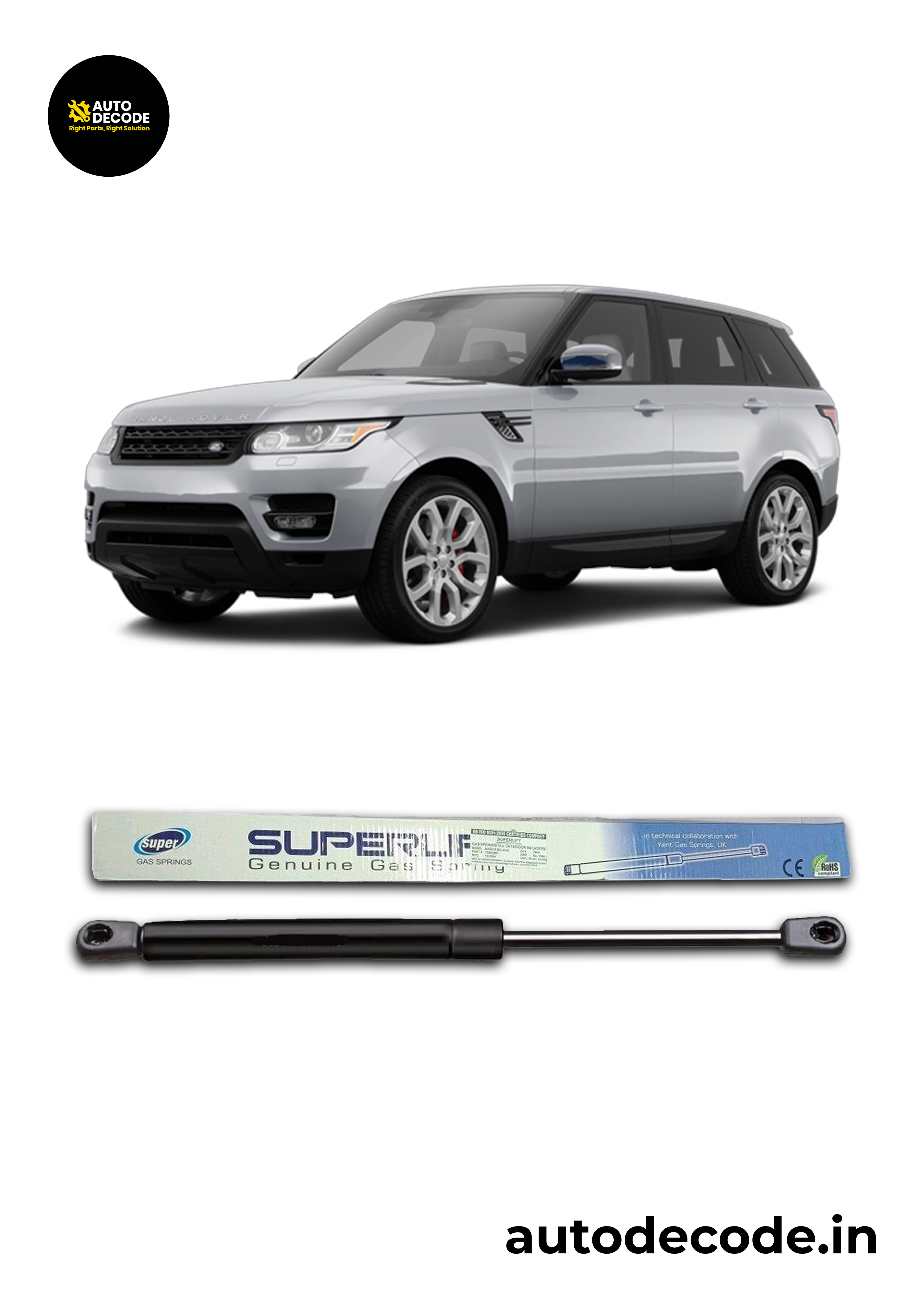 Boot Gas Struts for Range Rover | Dicky Lift Support | Set of 2