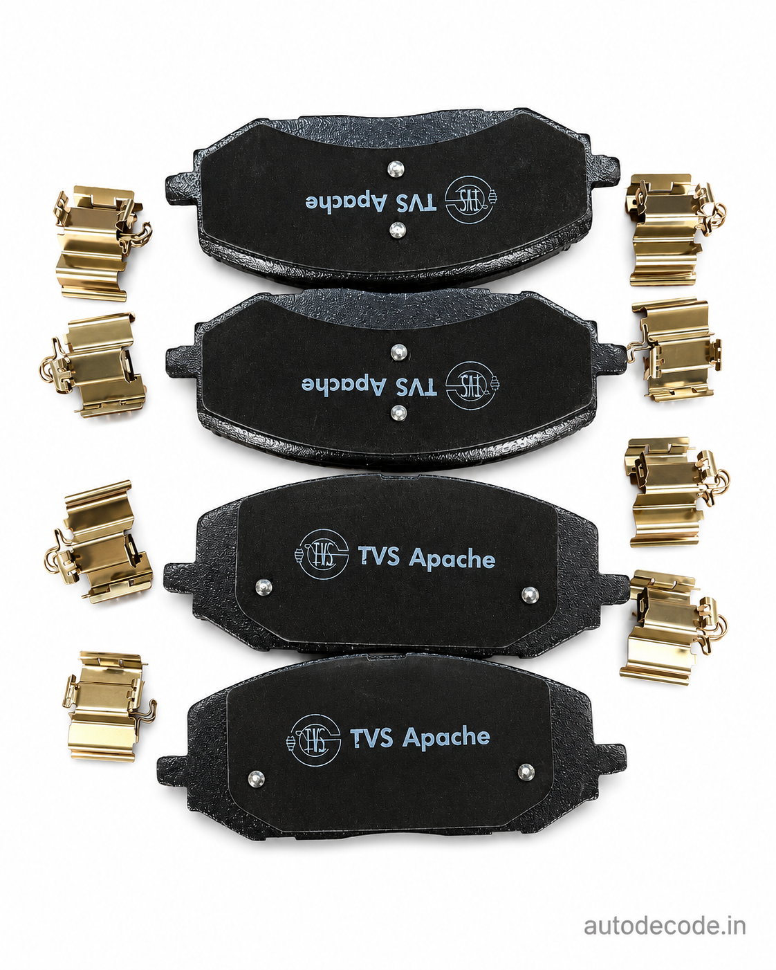 Front Brake Pads For Skoda Kushaq / Slavia / Volkswagen Virtus / Taigun – TVS