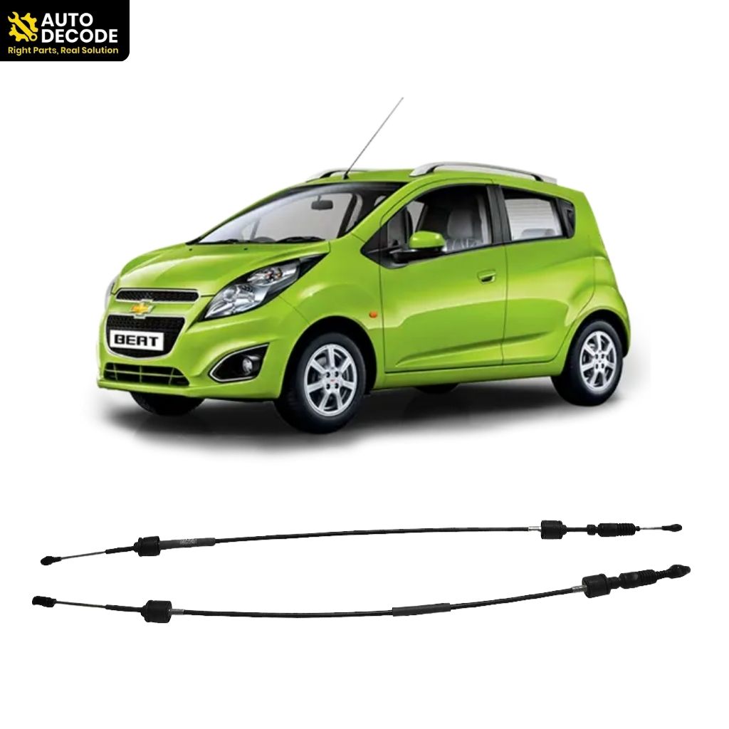 Chevrolet Beat Petrol 2015 Onwards Gear Shifter Cable Set of 2 | New Era