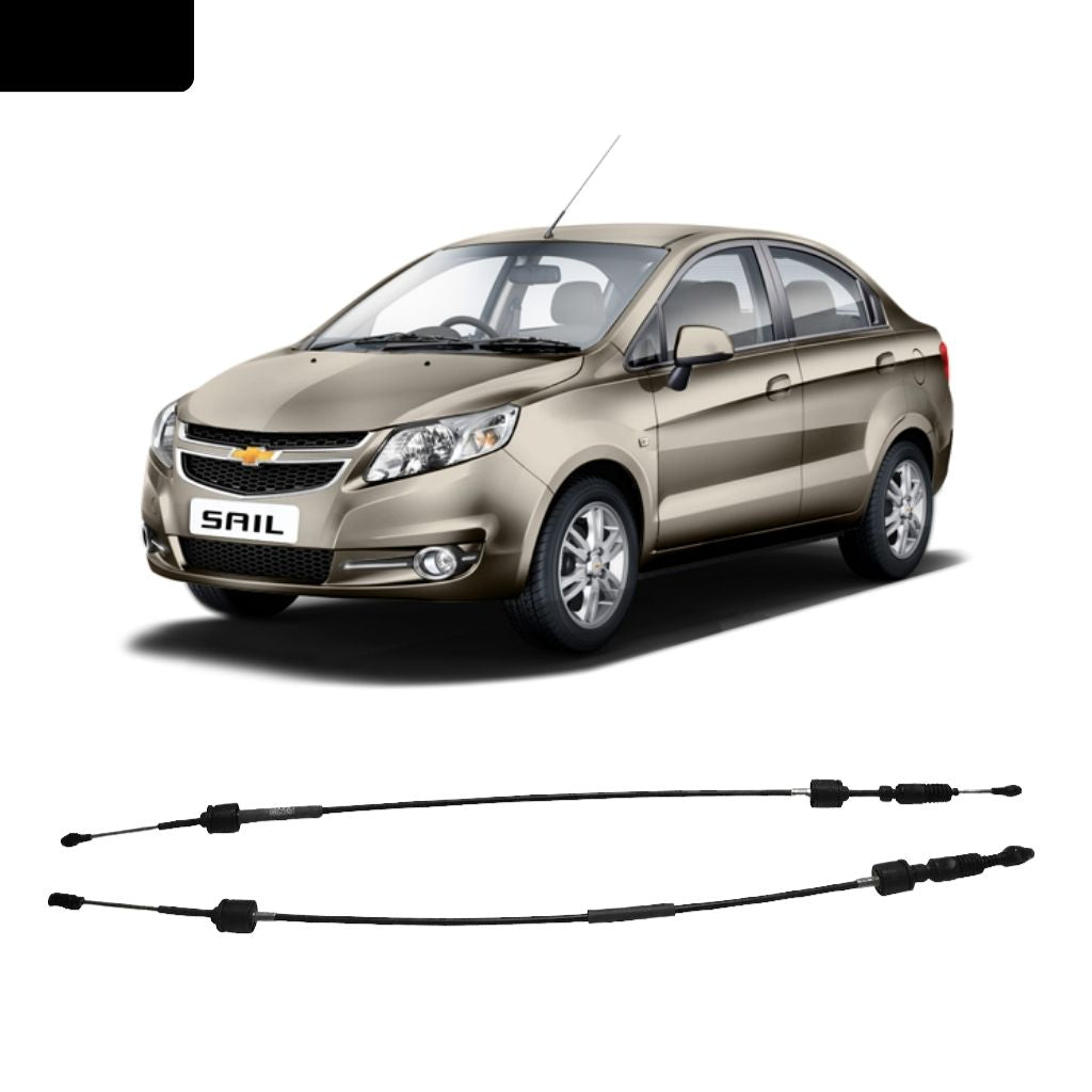 Chevrolet Sail Petrol Gear Shifter Cable Set of 2 | New Era