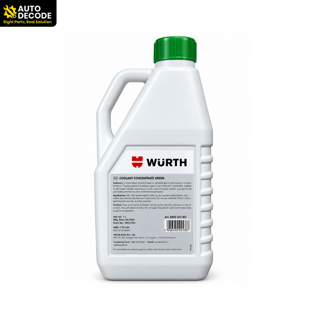 Coolant Concentrate Green | Engine Cooling System – Würth 1L