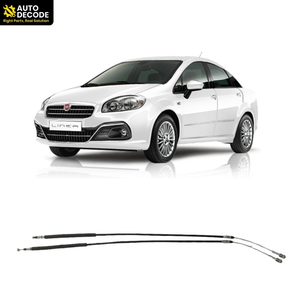 Fiat Linea Rear Parking Brake Cable Set of 2 | New Era