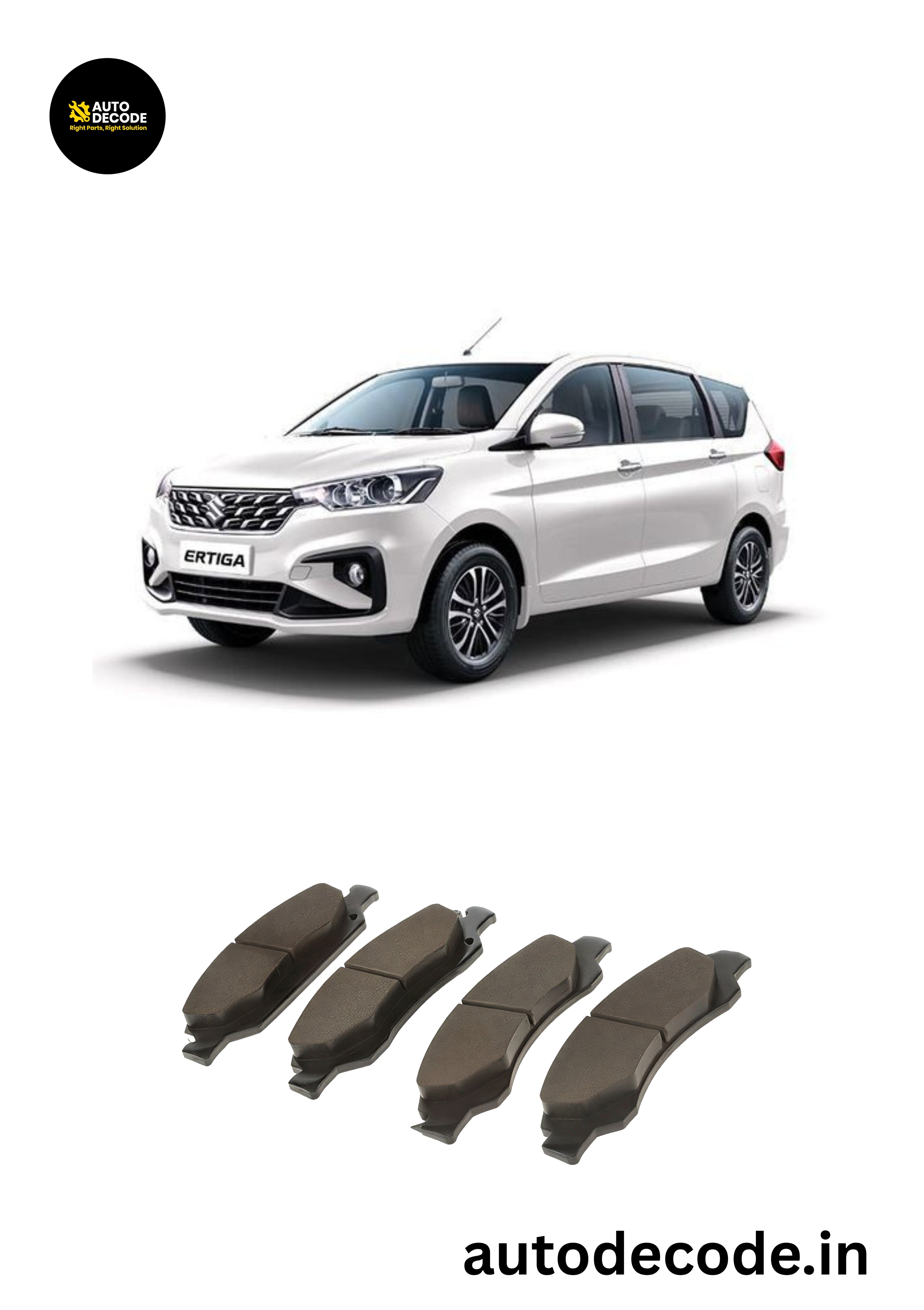 Front Brake Pads For Ertiga – TVS