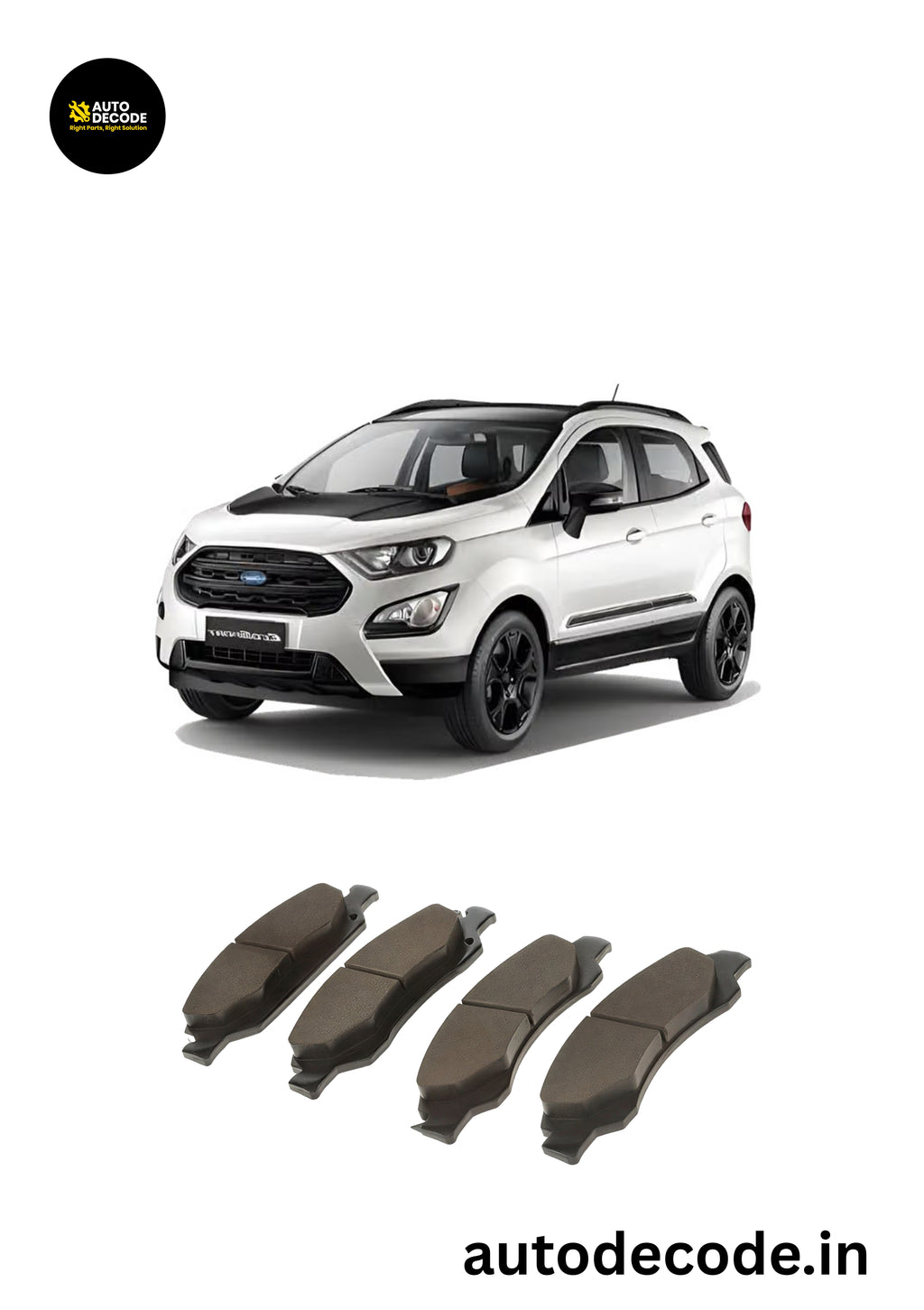 Front Brake Pads For Ford EcoSport – TVS