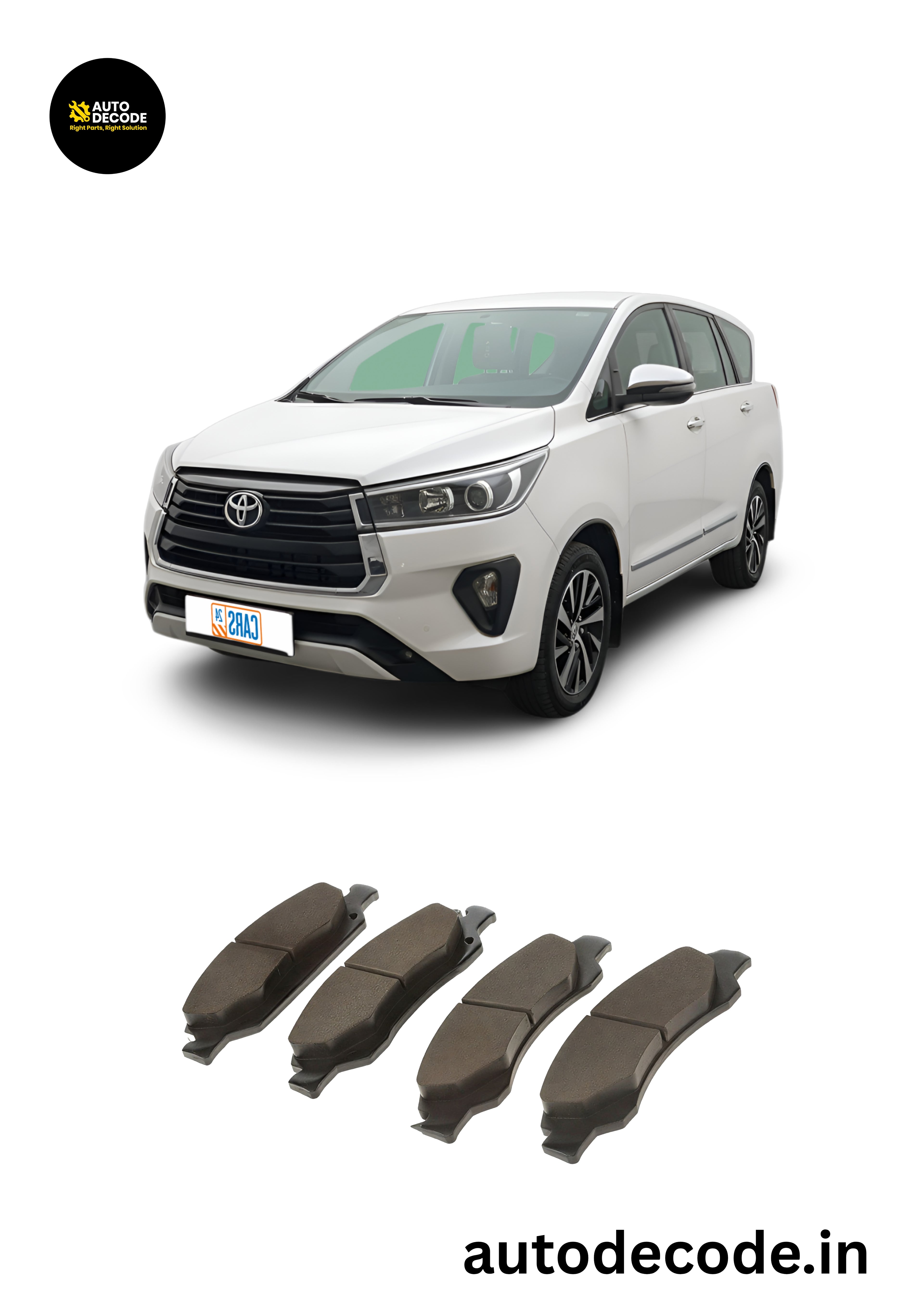Front Brake Pads For Toyota Innova Crysta – Rane