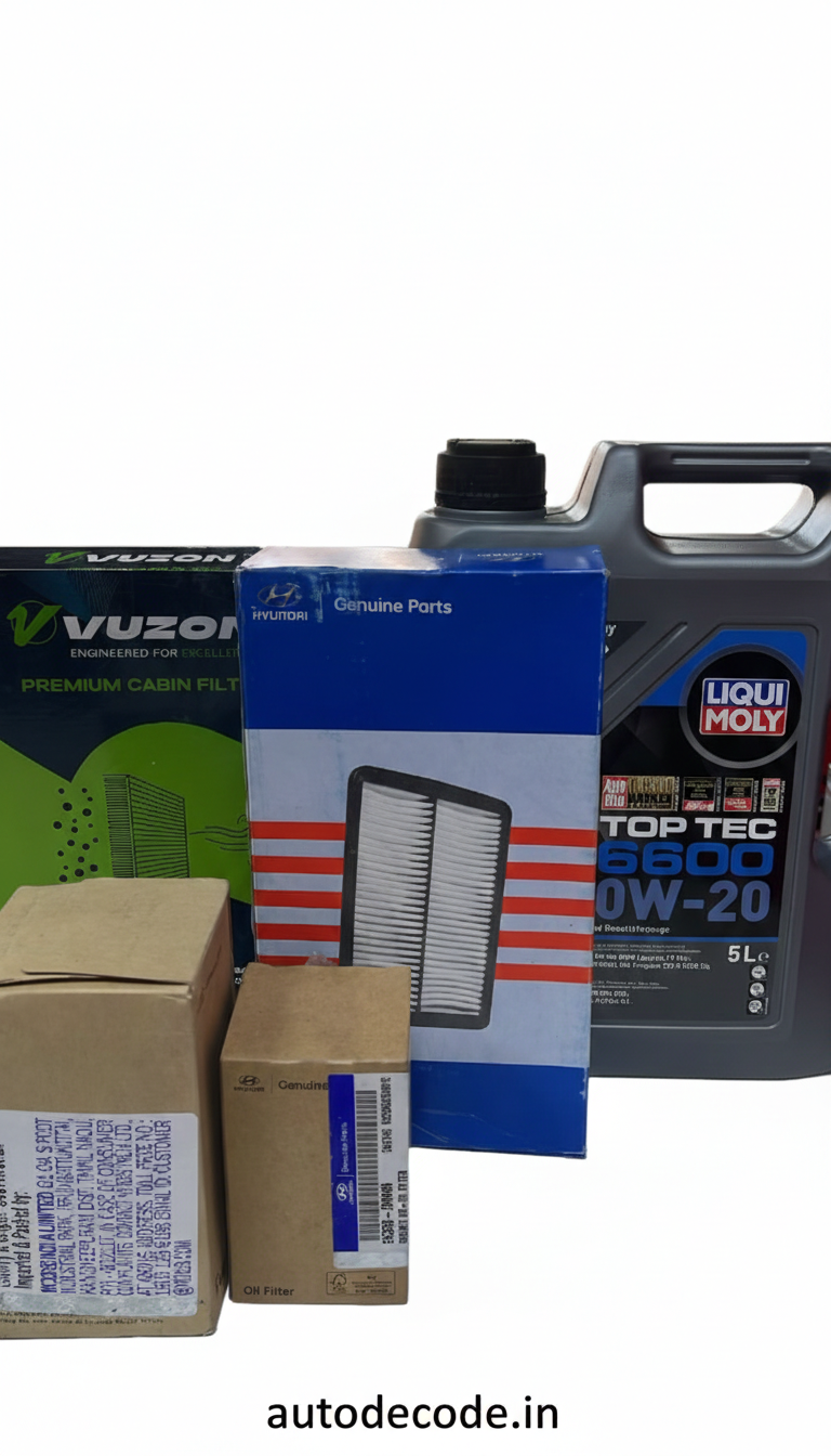 Hyundai Alcazar Diesel Service Kit