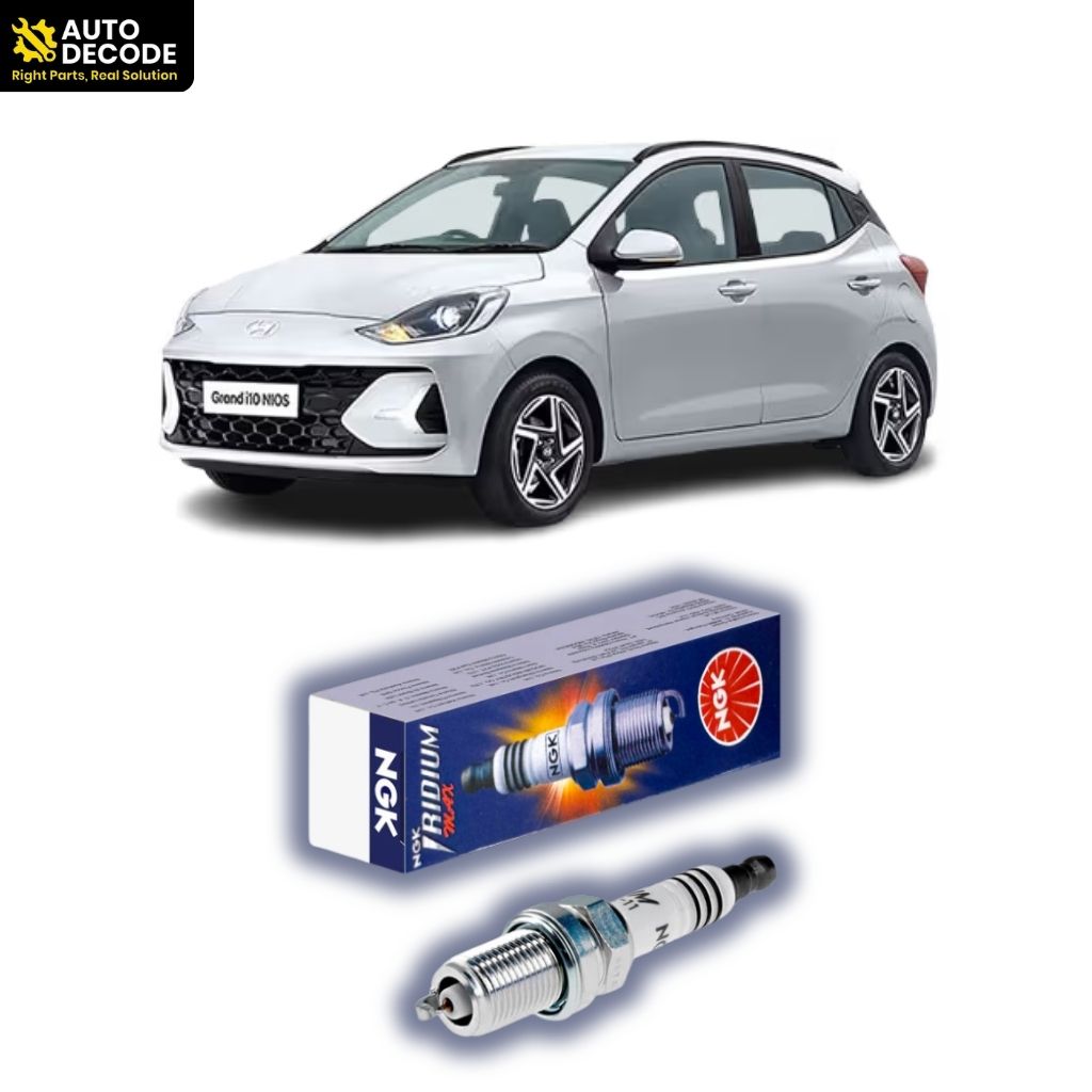 NGK LKR7BIX-P Iridium Spark Plug for Hyundai 1.2L Kappa | Grand i10, Nios, Xcent, i20 & Aura