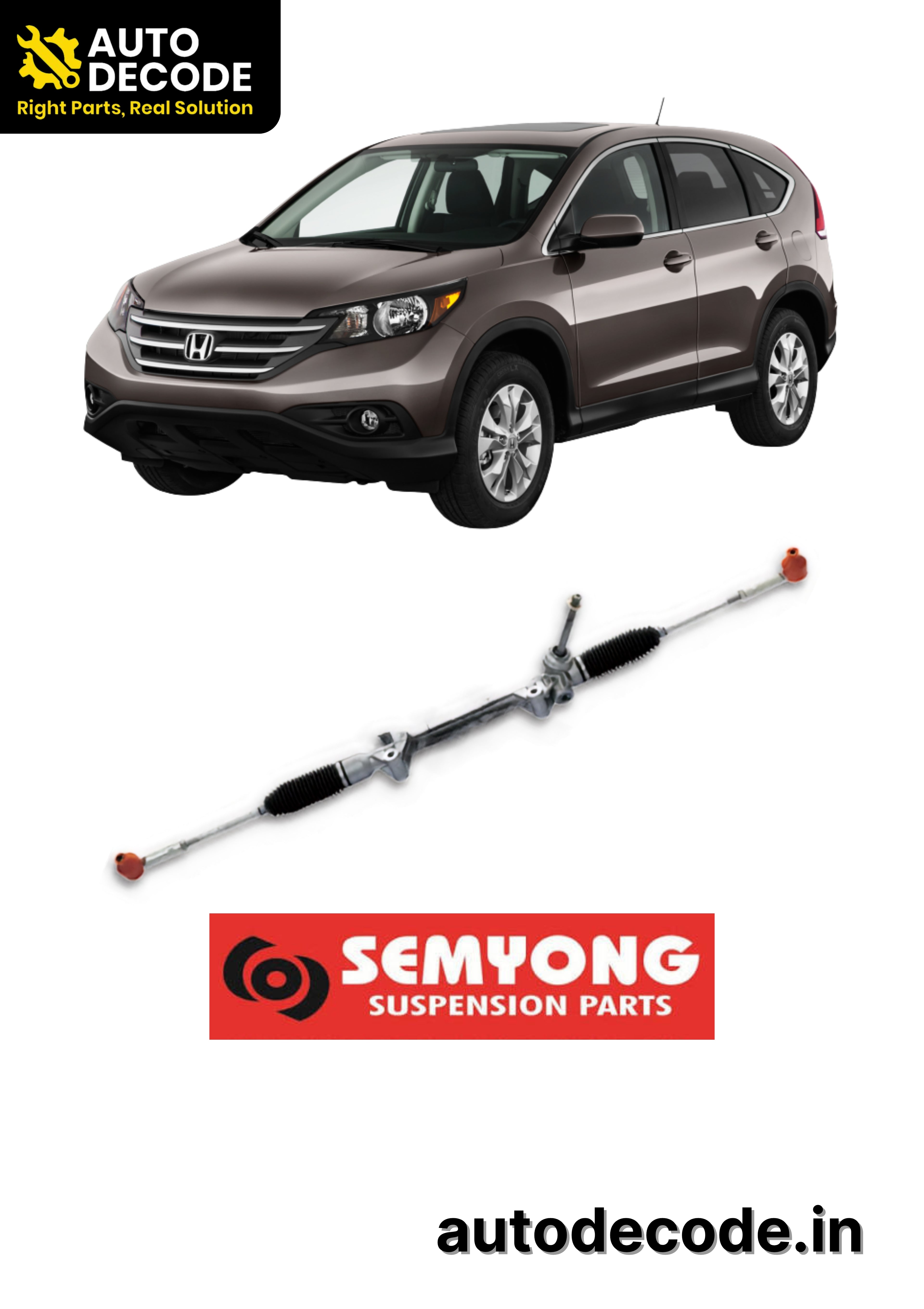 Steering Rack Assembly for Honda CRV – Semyong