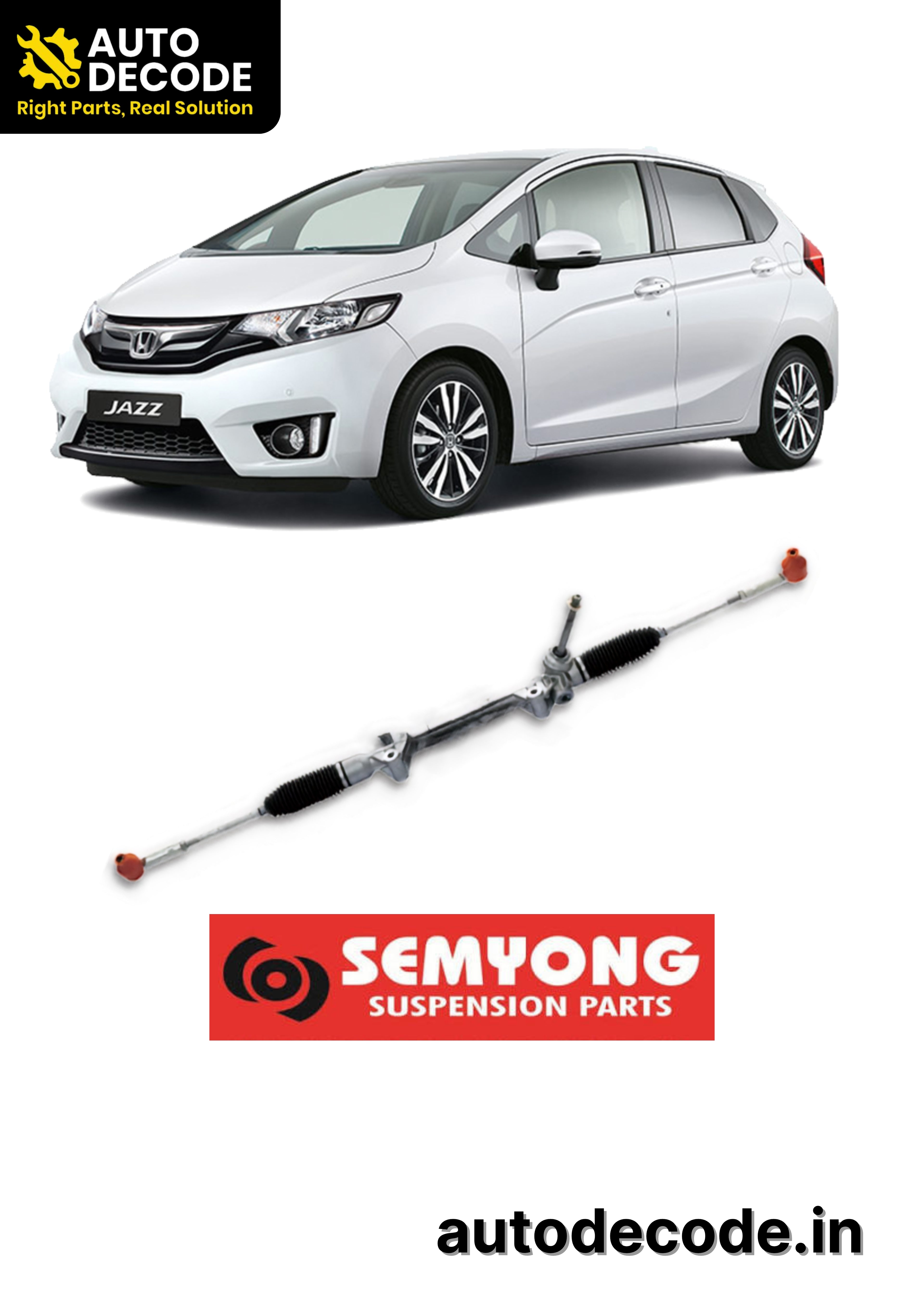 Steering Rack Assembly for Honda Jazz N/M – Semyong