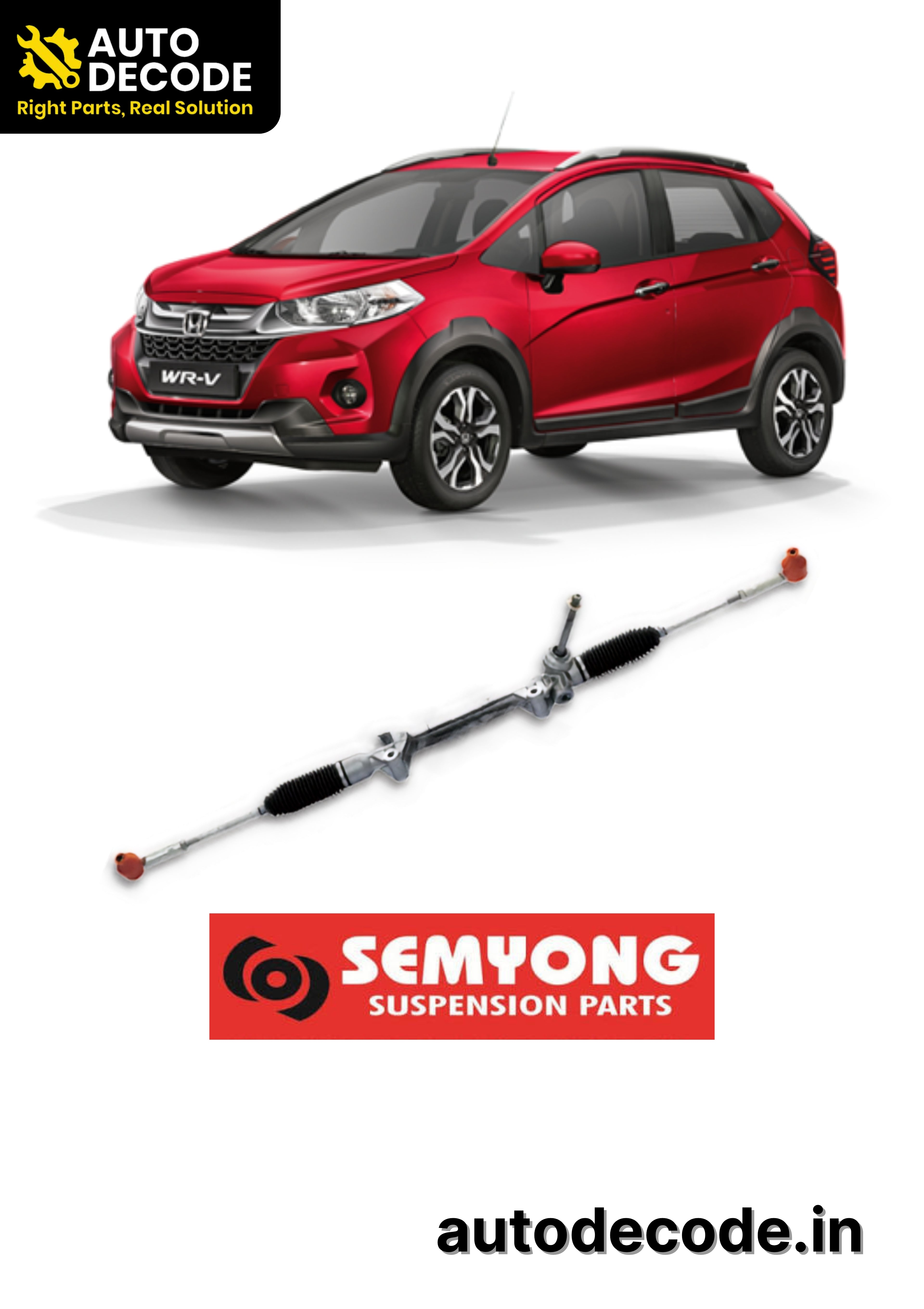 Steering Rack Assembly for Honda WRV – Semyong