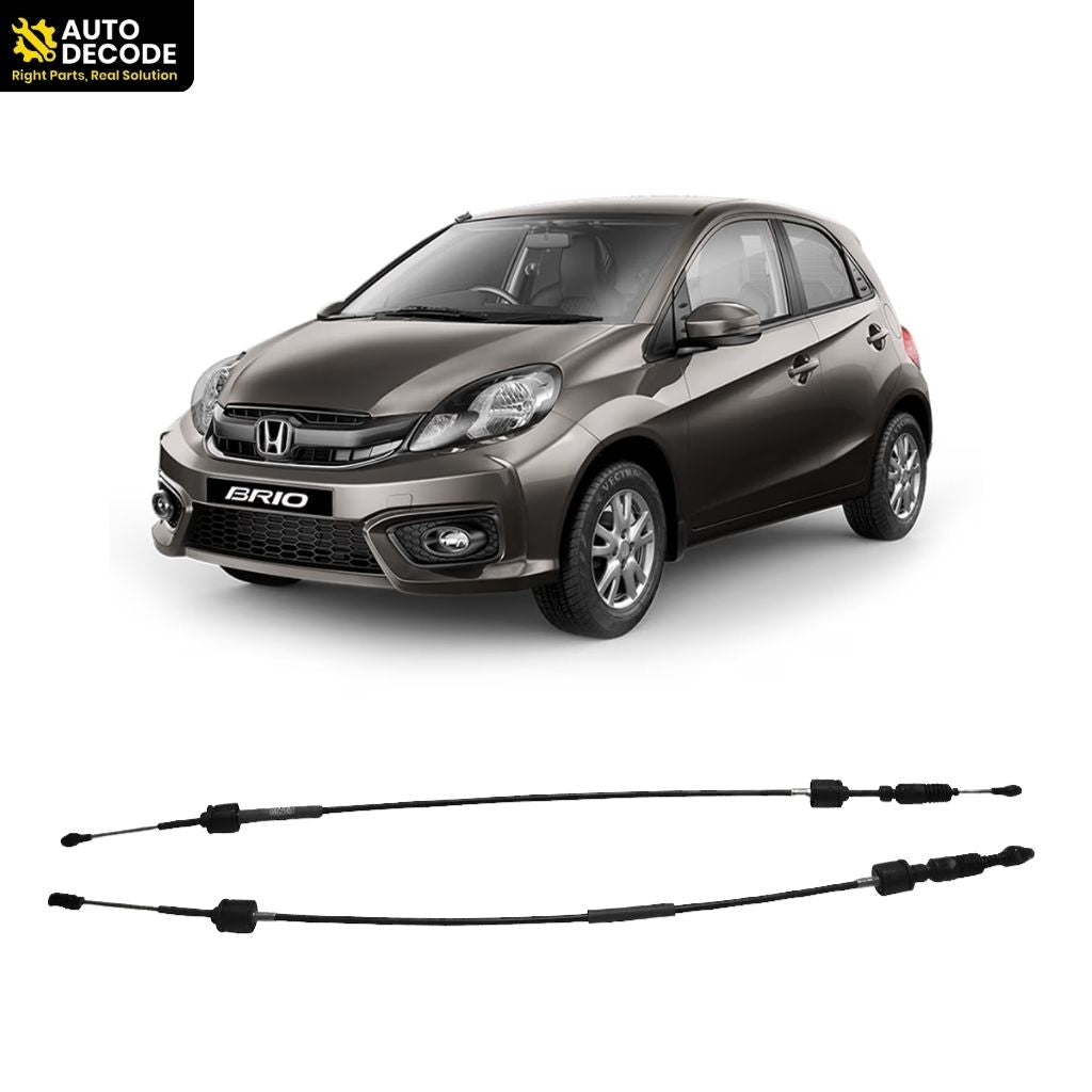 Honda Brio Petrol Gear Shifter Cable Set of 2 | New Era