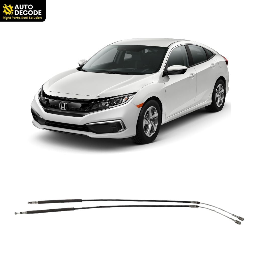 Honda Civic Latest Model Gear Shifter Cable Set of 2 | New Era