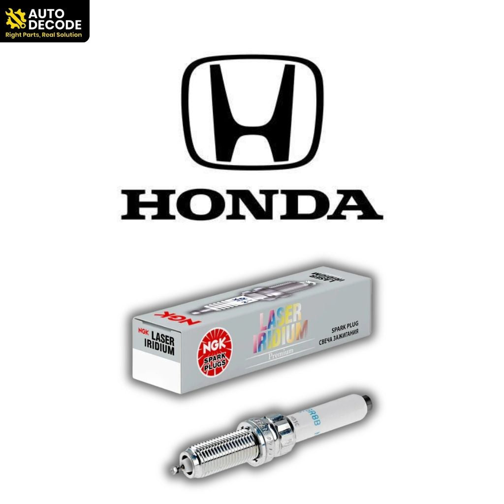 NGK IZFR6K-13 Laser Iridium Spark Plug for Honda | City 2008–2014 & Jazz 1.2 MT | Set of 4