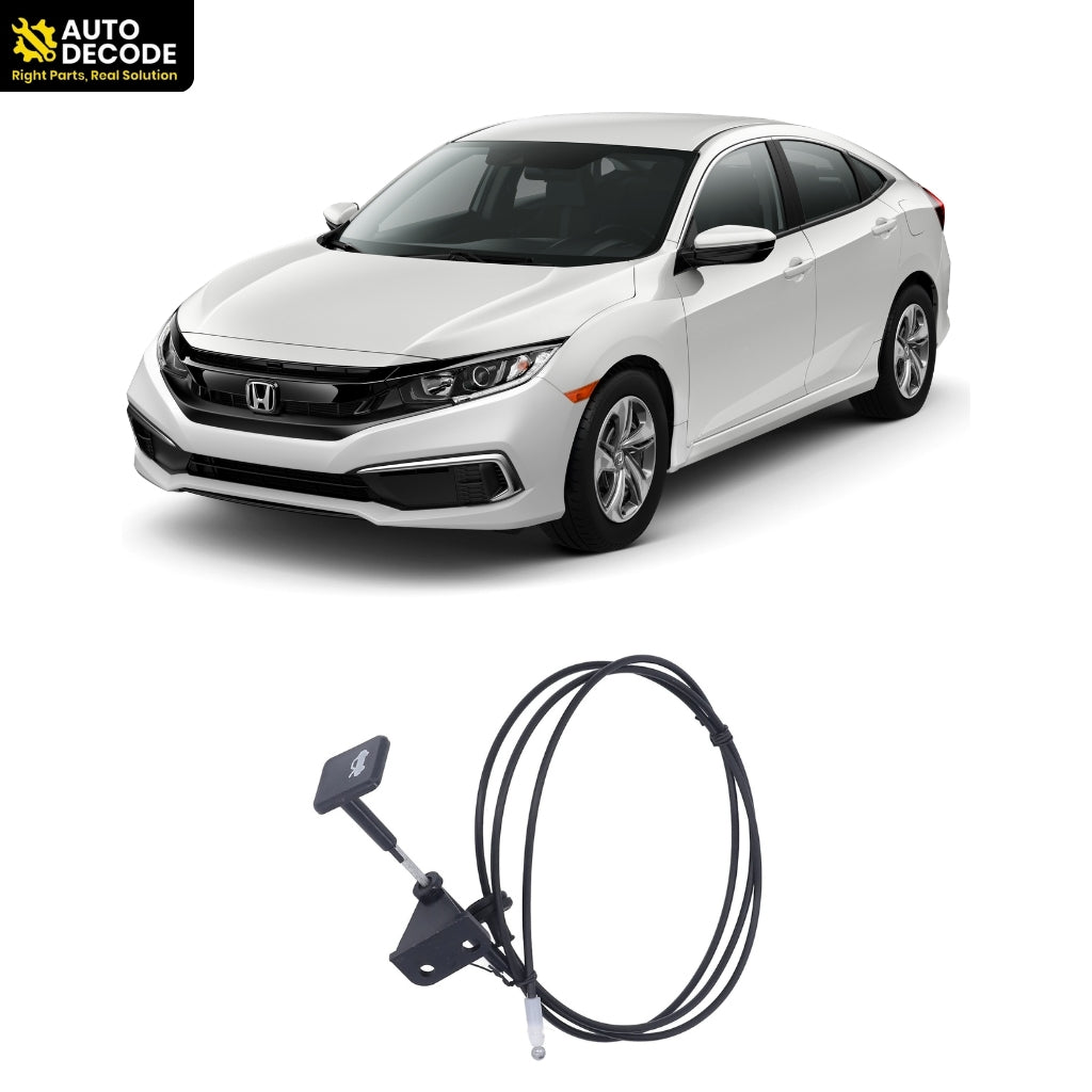 Honda Civic Latest Model Bonnet Release Cable Set of 2 | New Era