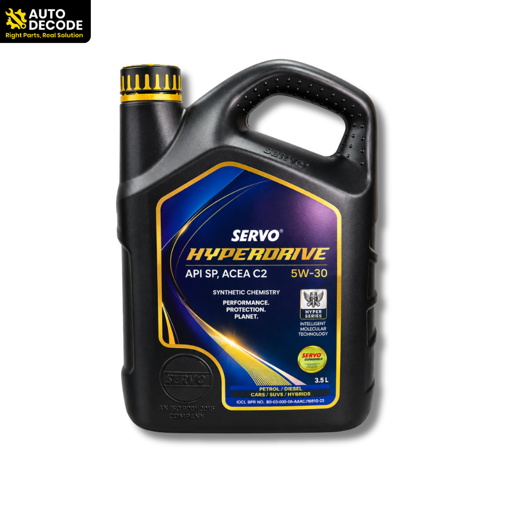 Hyperdrive 5W-30 Fully Synthetic Engine Oil -3.5L × 2 | API SP, ACEA C2 | Servo