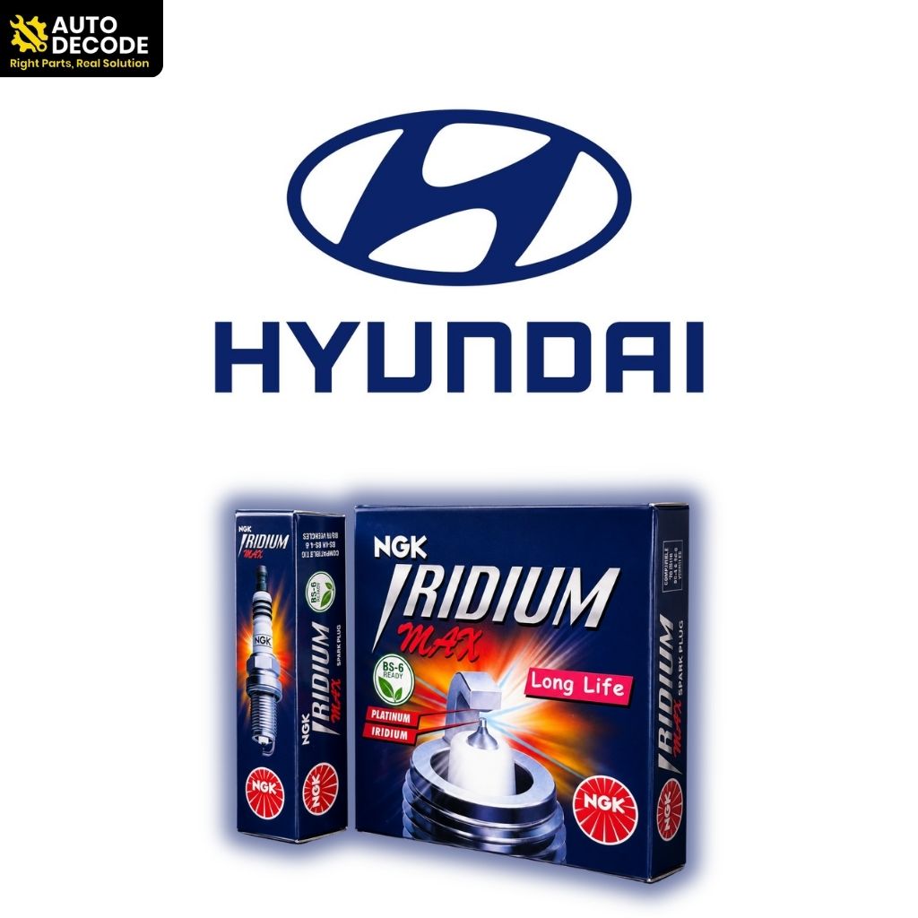 NGK LKR7BIX-P Iridium Spark Plug for Hyundai 1.2L Kappa | Grand i10, Nios, Xcent, i20 & Aura