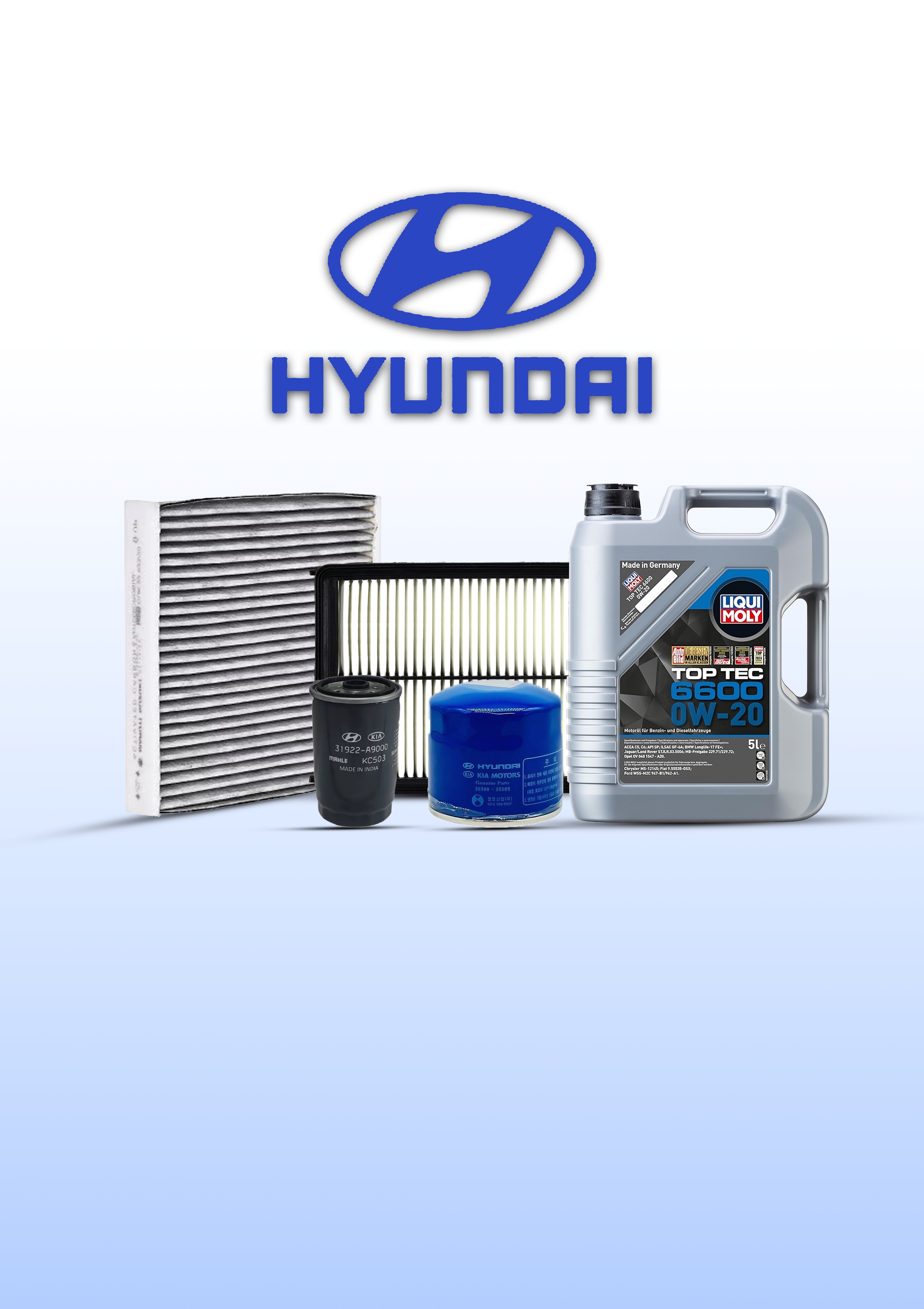 Hyundai Alcazar Diesel Service Kit