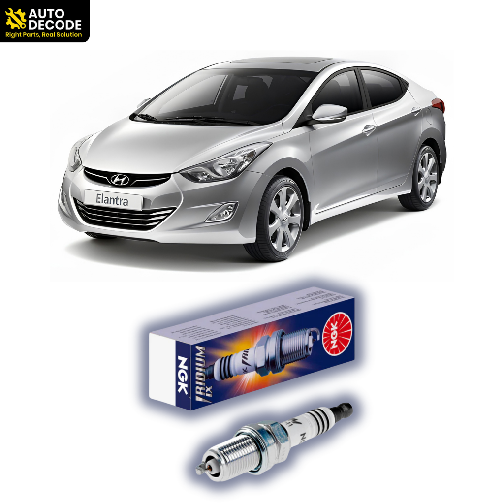 Iridium Spark Plug SILZKR7B-11 For Hyundai Elantra & Tucson Set of 4 | NGK