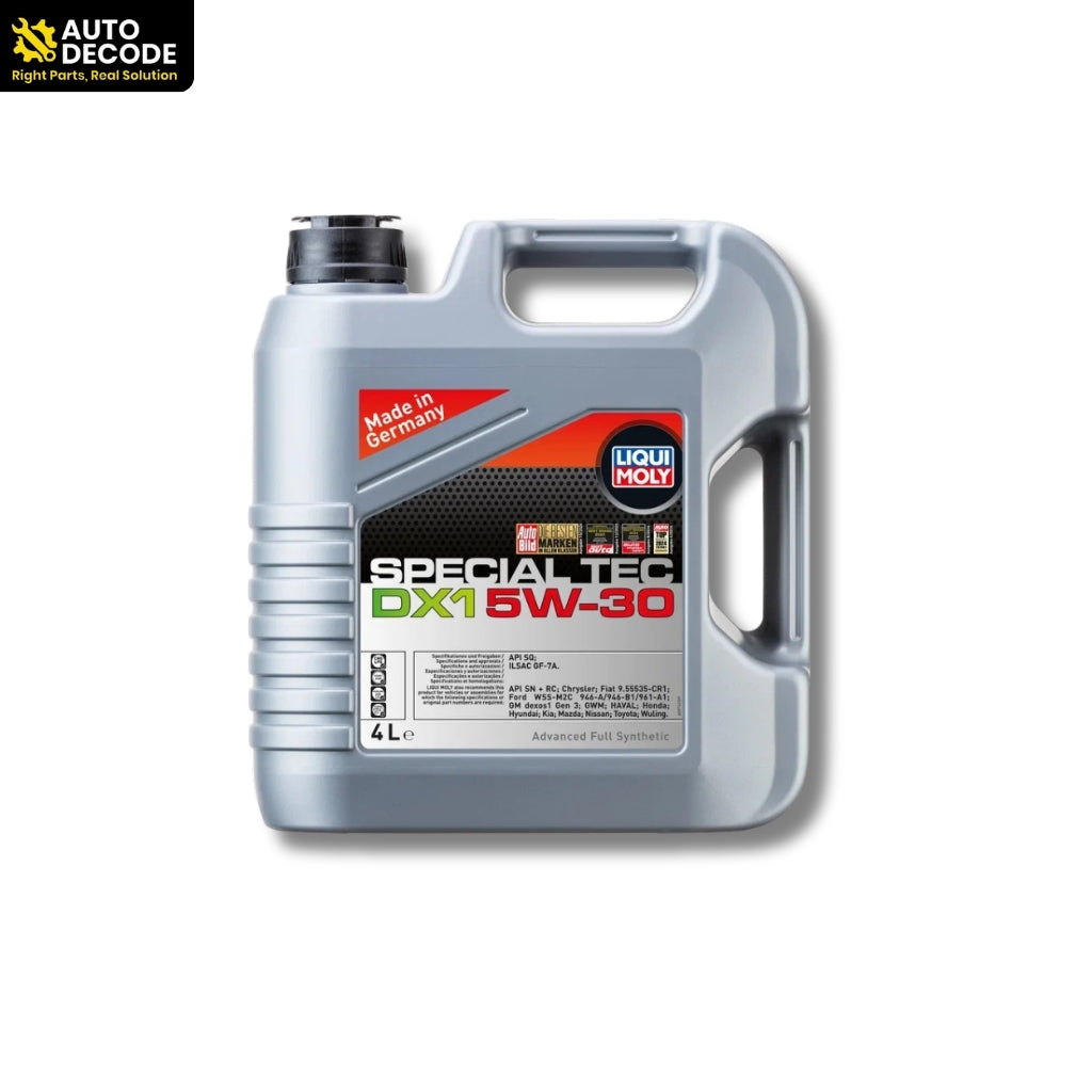 Liqui Moly Special Tec DX1 5W-30 Full Synthetic Engine Oil 4L API SP ILSAC GF-6A