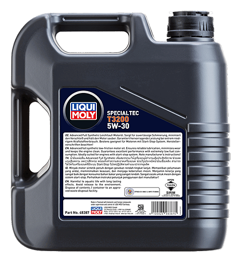 Liqui Moly Special Tec T3200 5W-30 fully synthetic engine oil | Autodecode.in