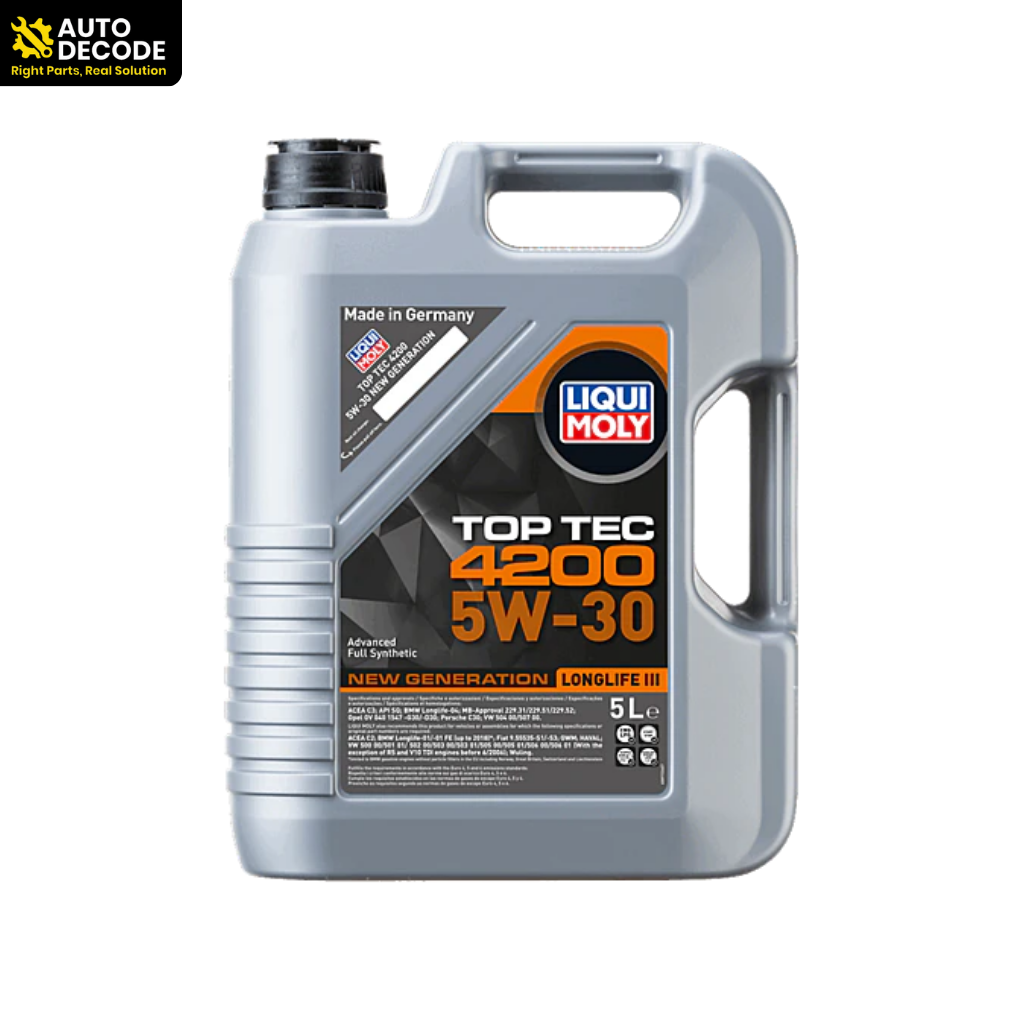 Liqui Moly Top Tec 4200 5W-30 Fully Synthetic Engine Oil -5L