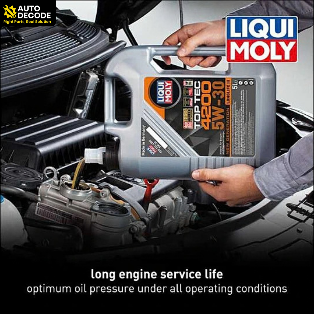 Liqui Moly Top Tec 4200 5W-30 Fully Synthetic Engine Oil -5L