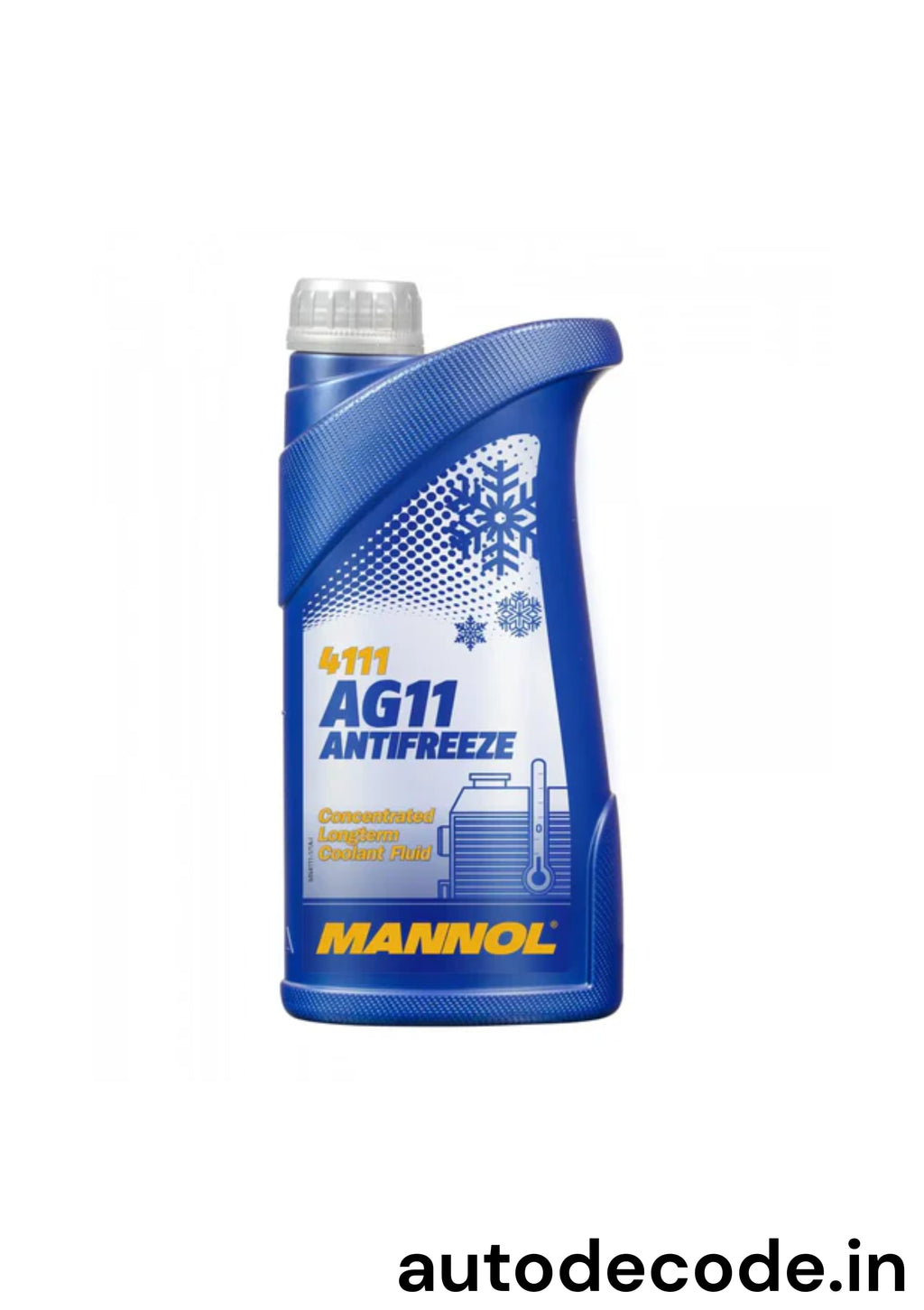 MANNOL 4111 Antifreeze AG11 Longterm Concentrated Coolant – 1 Litre