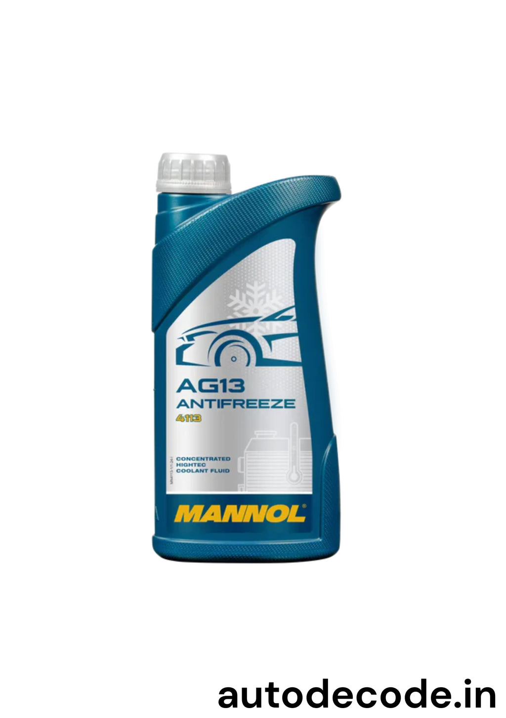 MANNOL Antifreeze AG13 Hightec Coolant Concentrate – Green, 1 Litre