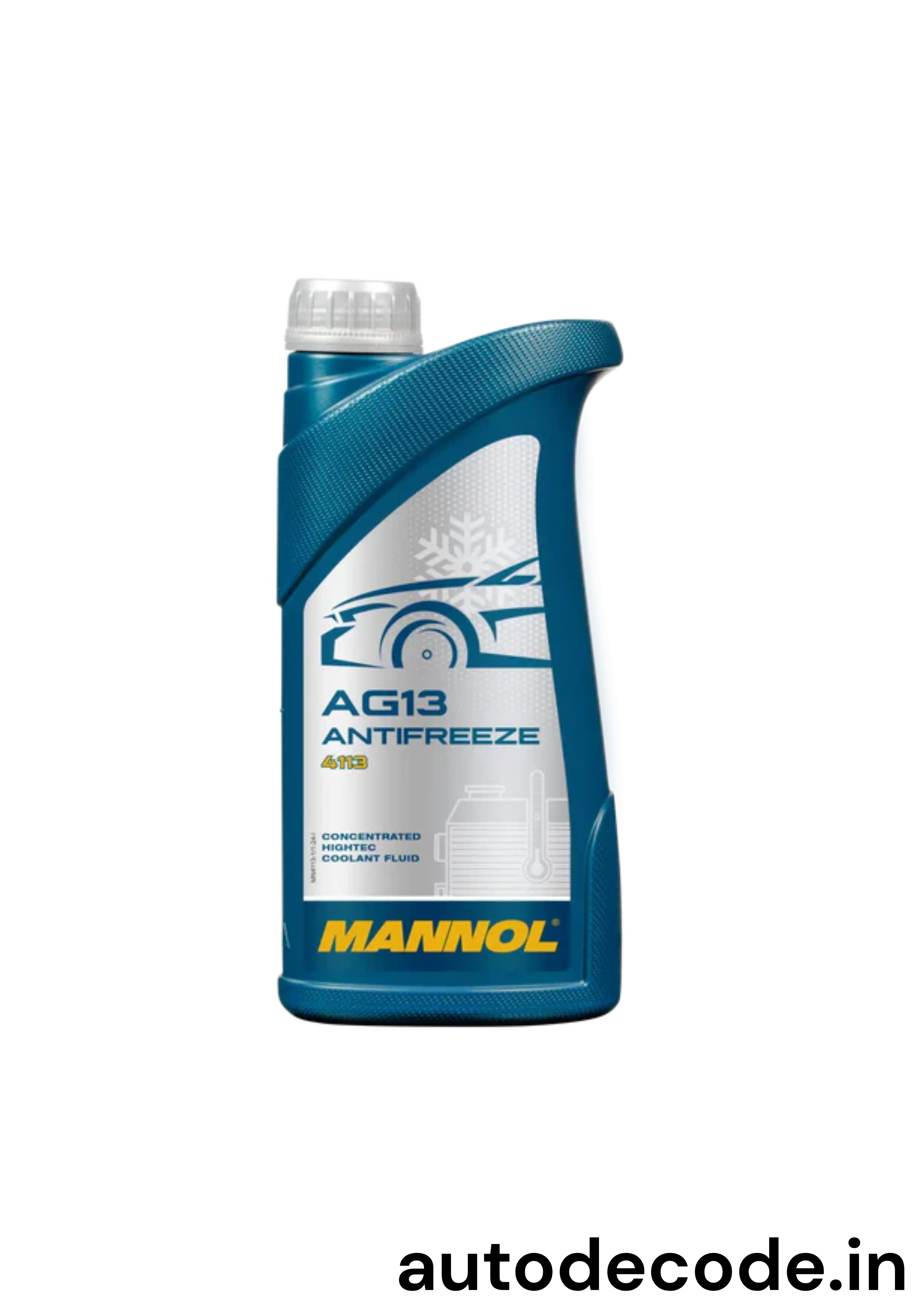 MANNOL Antifreeze AG13 Hightec Coolant Concentrate – Green, 1 Litre